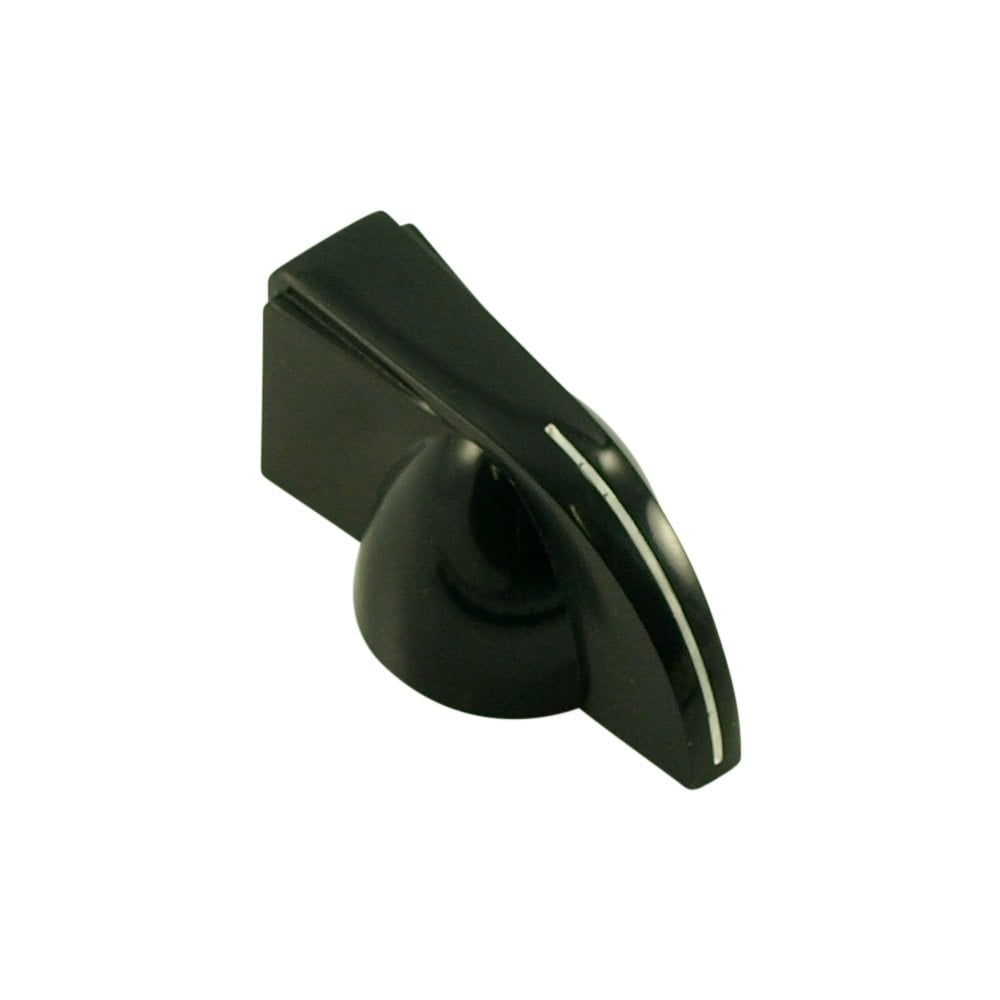 Pointer Knob Black, Push Fit for 18 Spline Pots | Tonebay