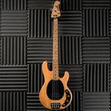 Ernie Ball Music Man StingRay 4 H with Maple Fretboard 2008 - Natural Gloss | Tonebay