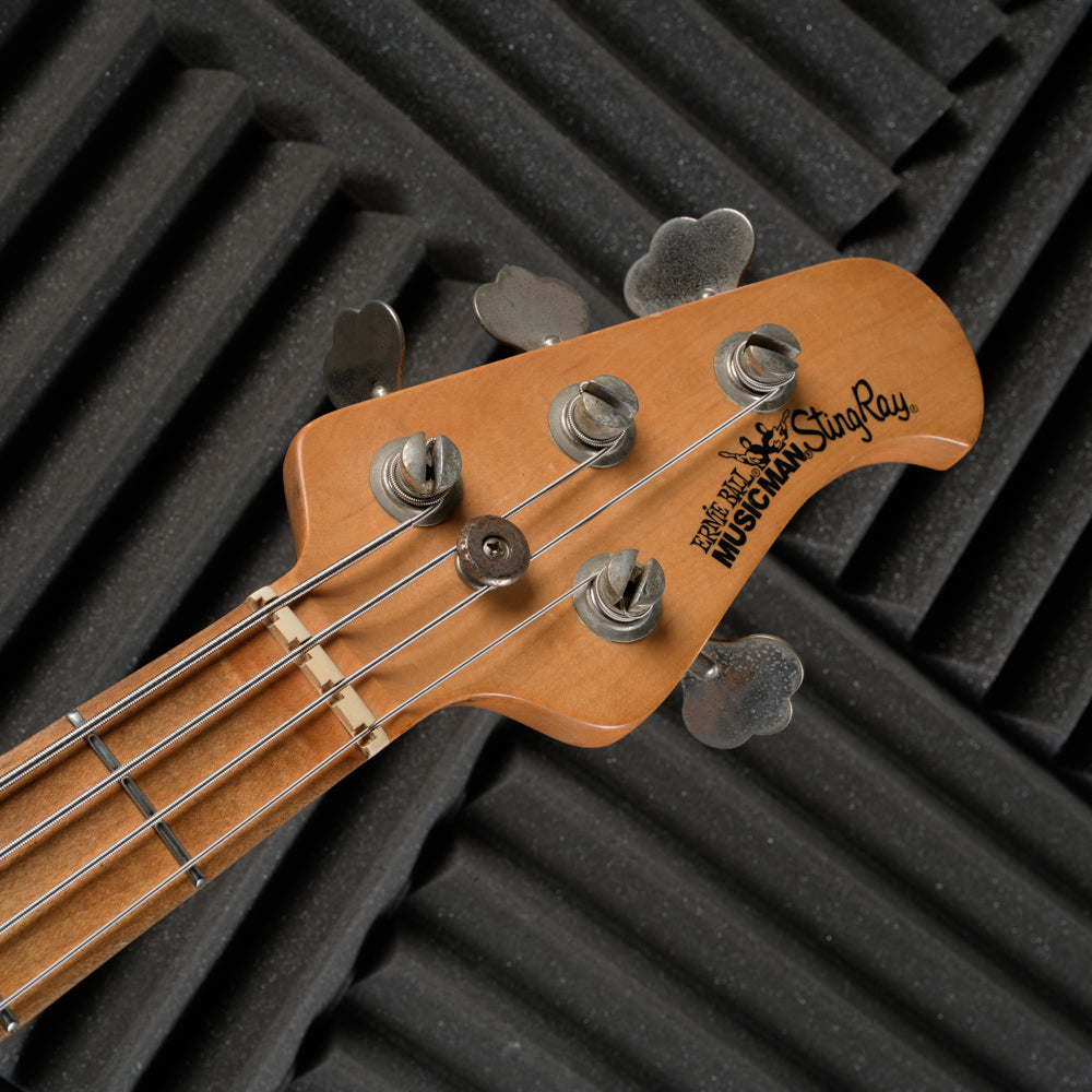Ernie Ball Music Man StingRay 4 H with Maple Fretboard 2008 - Natural Gloss | Tonebay