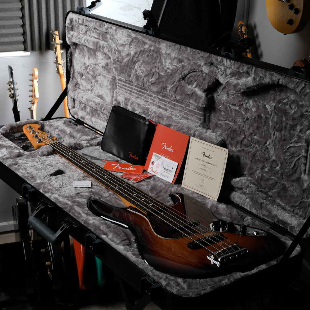 Fender American Professional II Jazz Bass V with Rosewood Fretboard 2021 - 3-Color Sunburst | Tonebay