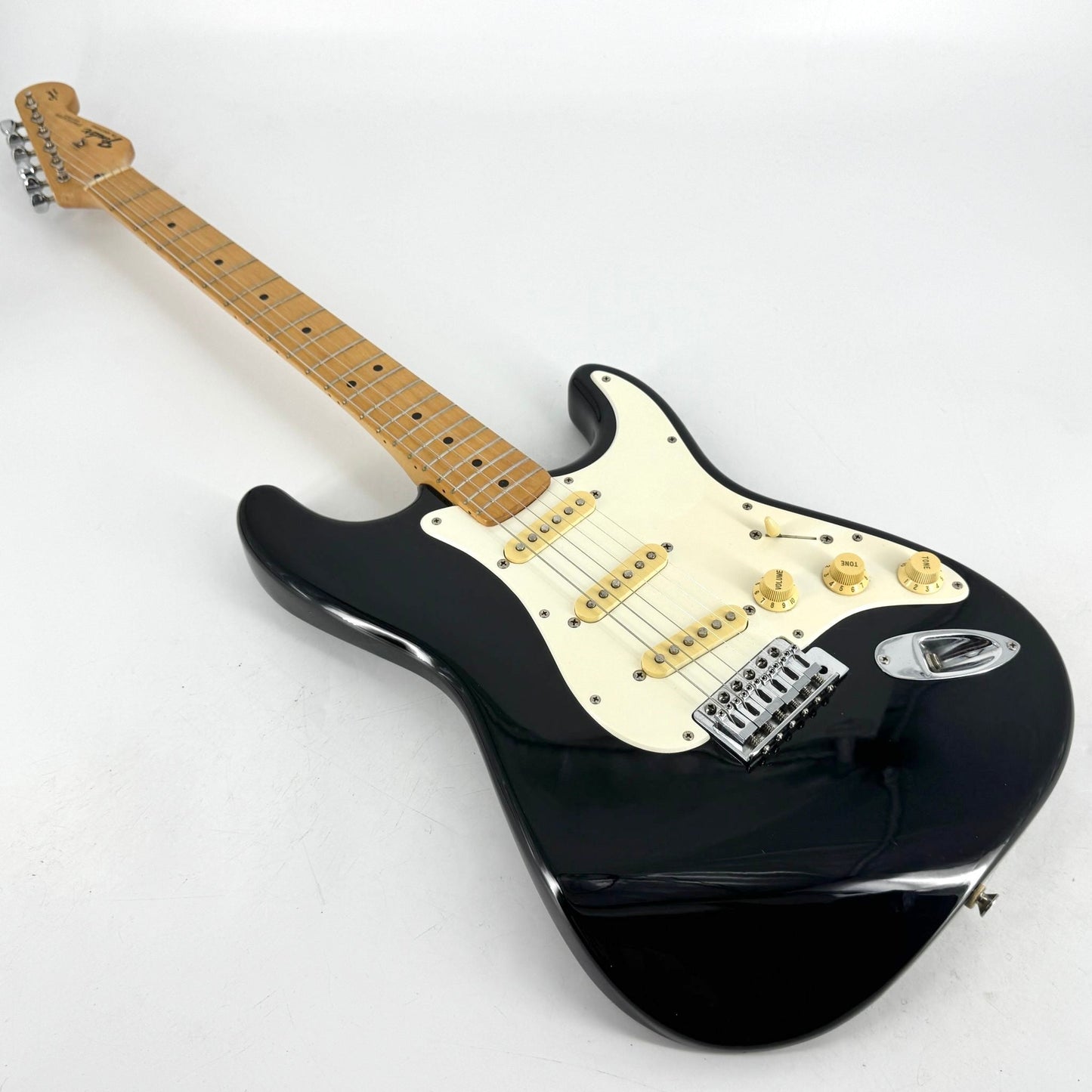 1995 Fender Squier Series Stratocaster – Black Default Title | Tonebay