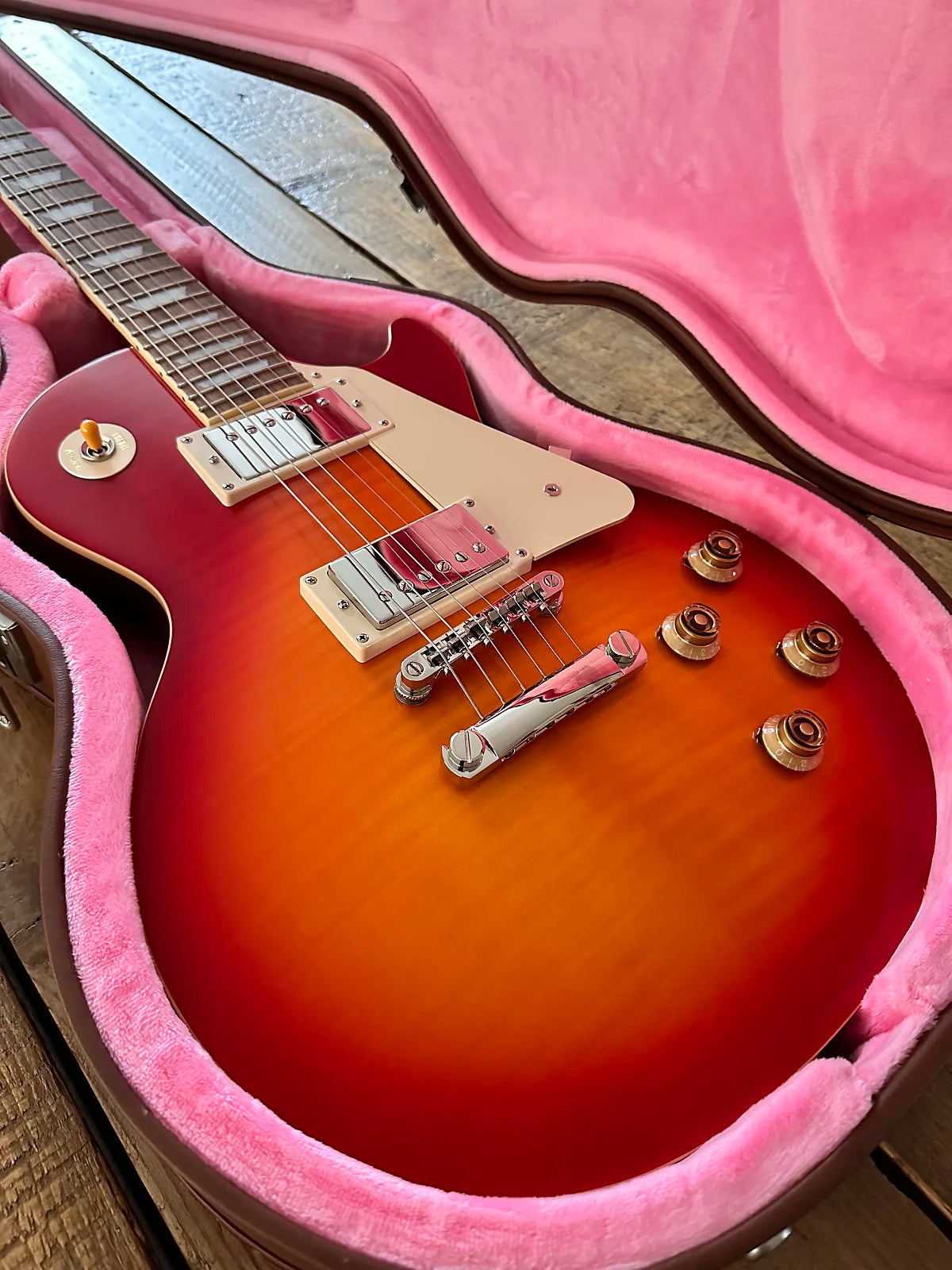 Epiphone 59 Les Paul Standard Outfit - Aged Dark Cherry Sunburst | Tonebay
