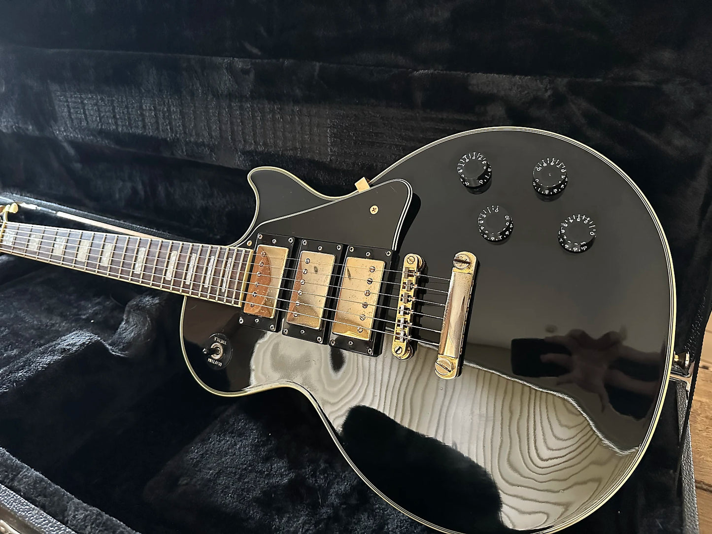 Epiphone Les Paul Custom Black Beauty (3-Pickup) 1996 - 2019 - Ebony | Tonebay