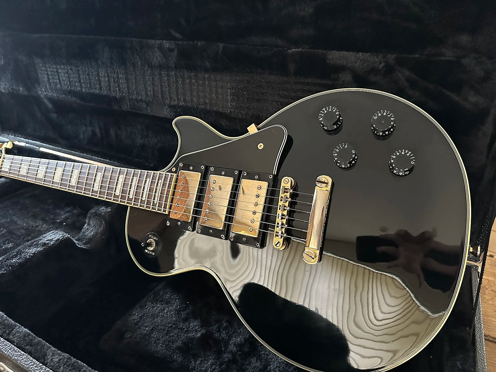 Epiphone Les Paul Custom Black Beauty (3-Pickup) 1996 - 2019 - Ebony | Tonebay