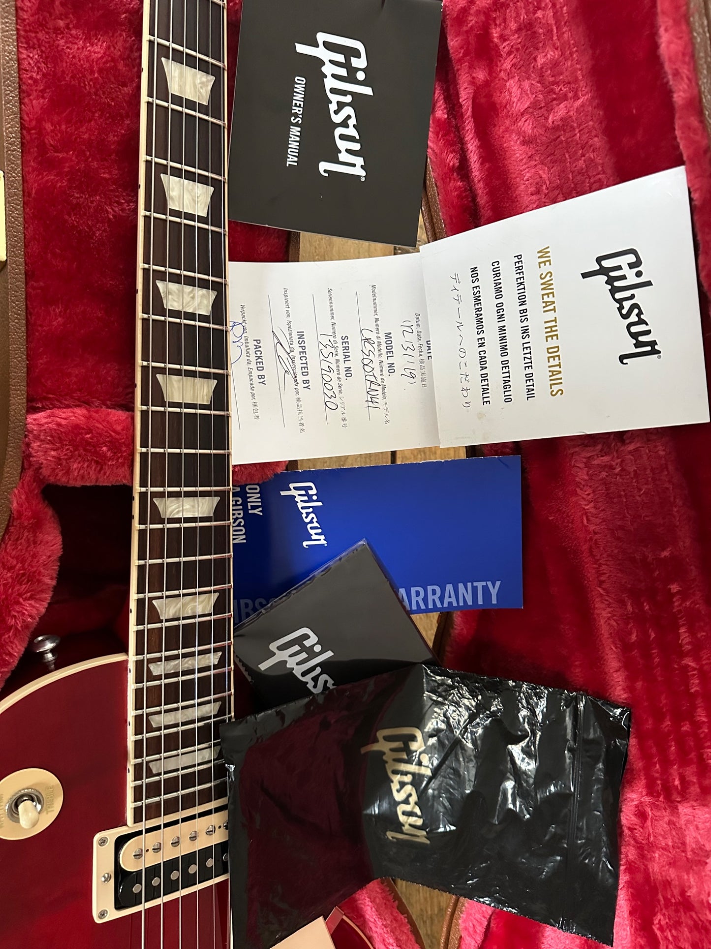 Gibson Les Paul Classic Translucent Cherry - 2019 | Tonebay