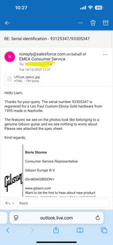 Gibson Les Paul Custom - Ebony 1995 Limited Edition | Tonebay