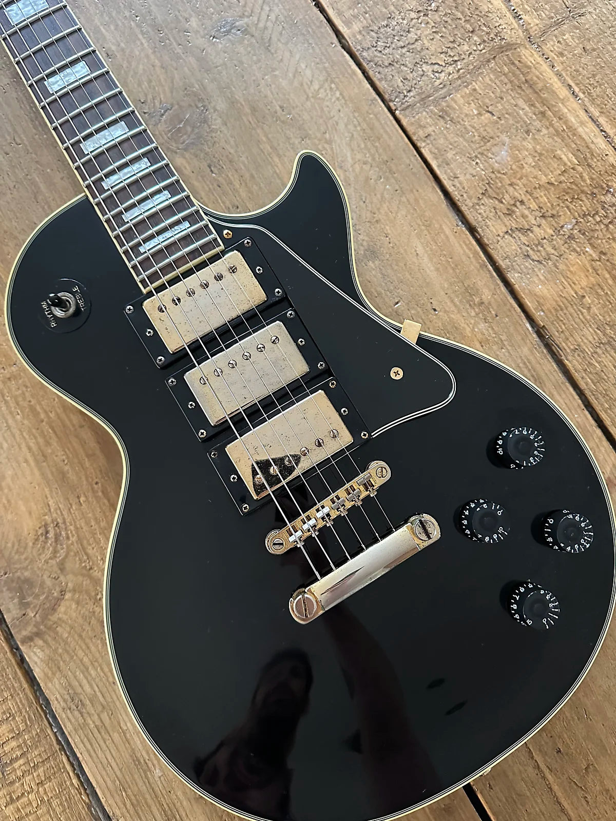 Epiphone Les Paul Custom Black Beauty (3-Pickup) 1996 - 2019 - Ebony | Tonebay