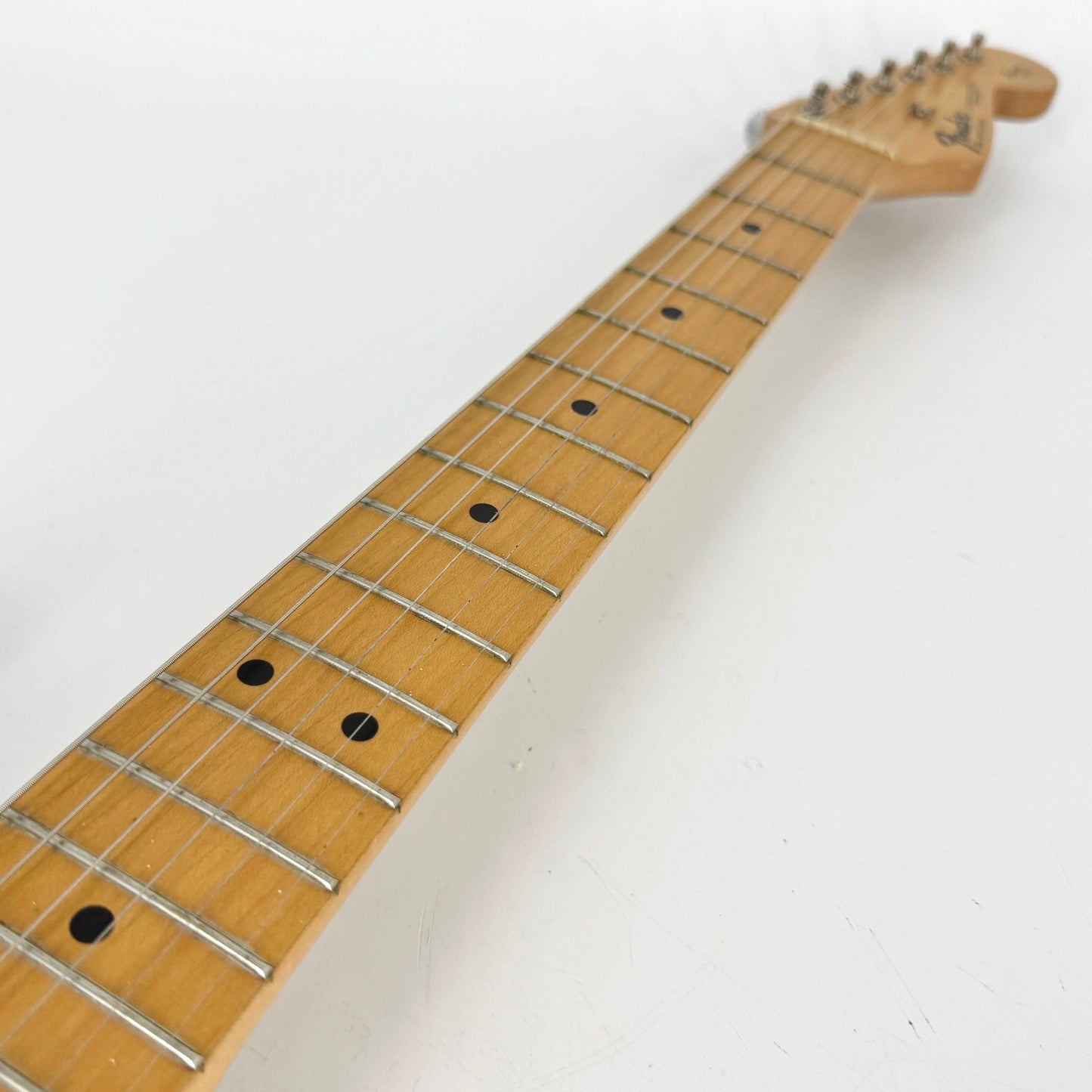 1995 Fender Squier Series Stratocaster – Black | Tonebay