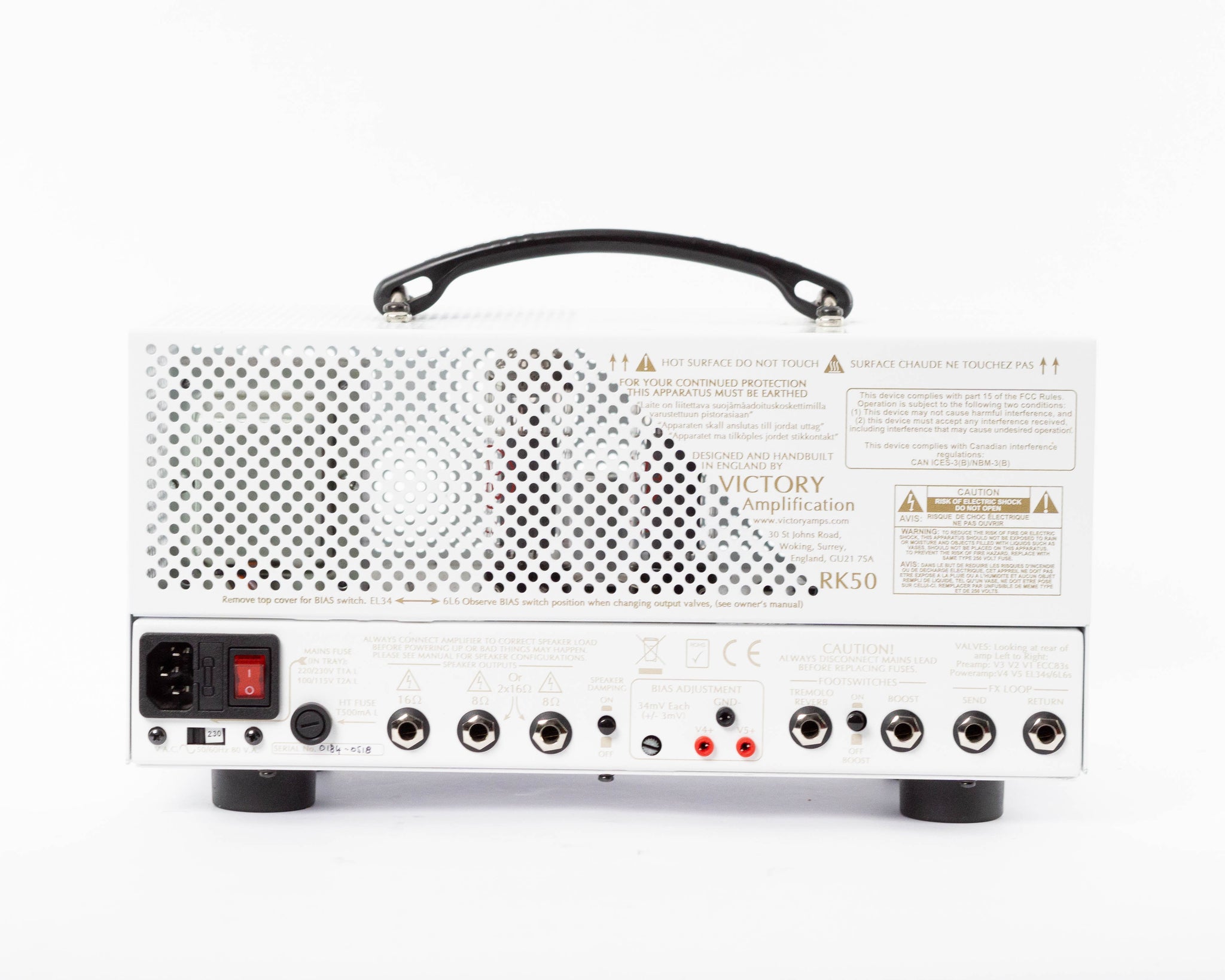 Victory Amps RK50 Richie Kotzen Signature Compact Series 50-Watt Guitar Head | Tonebay