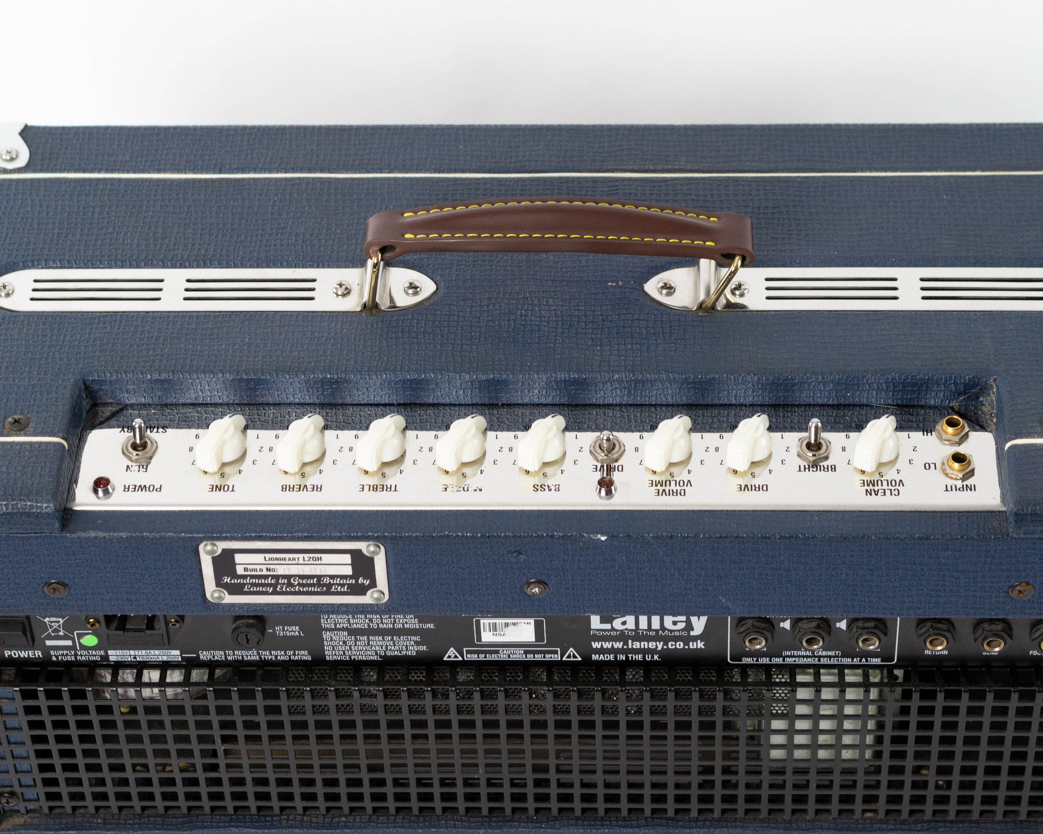 Laney Lionheart L20H 20-Watt Tube Guitar Amp Head & 212 Cab