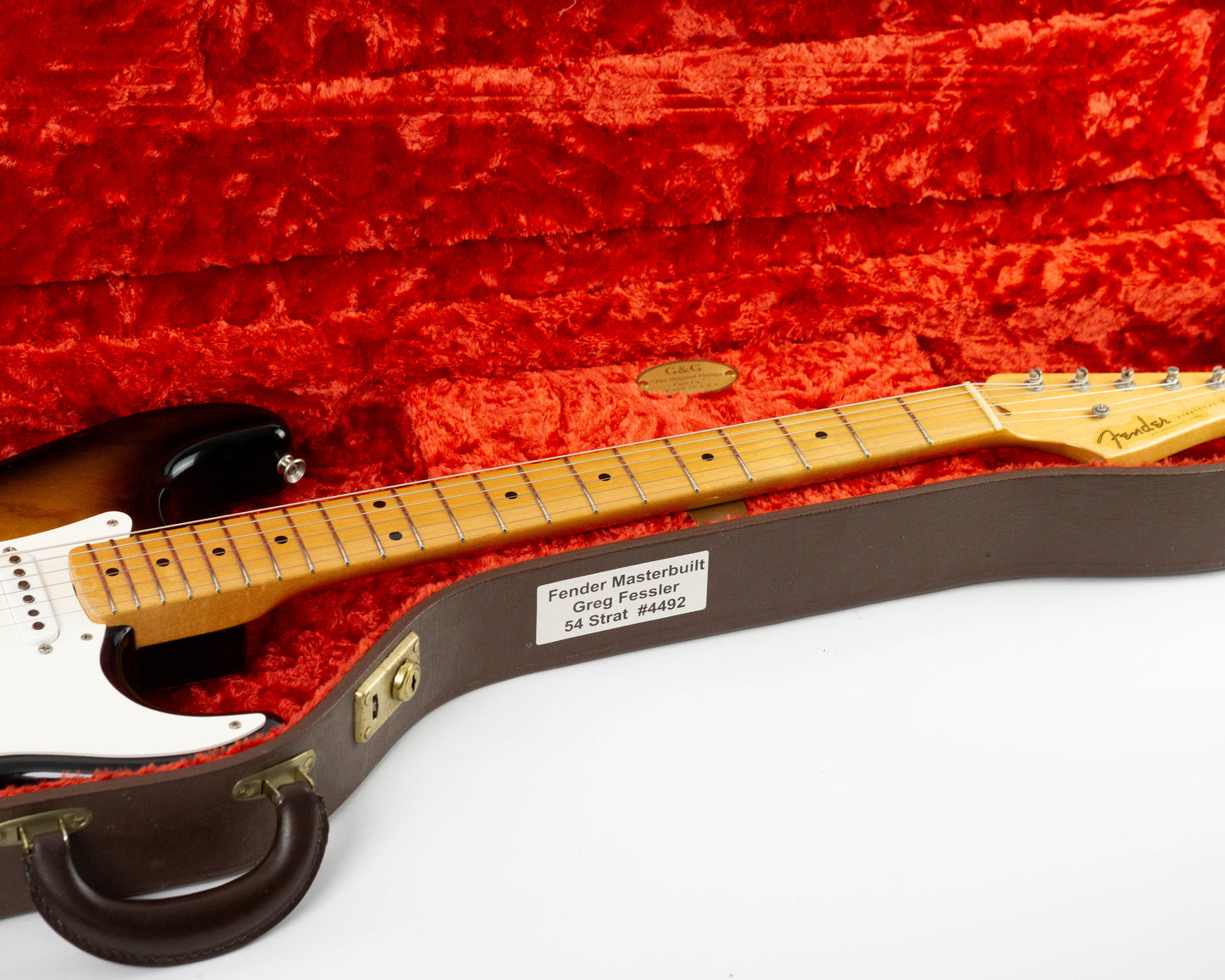 Fender Custom Shop Masterbuilt Greg Fessler 50th Anniversary 1954 Stratocaster 2004 2 Tone Sunburst