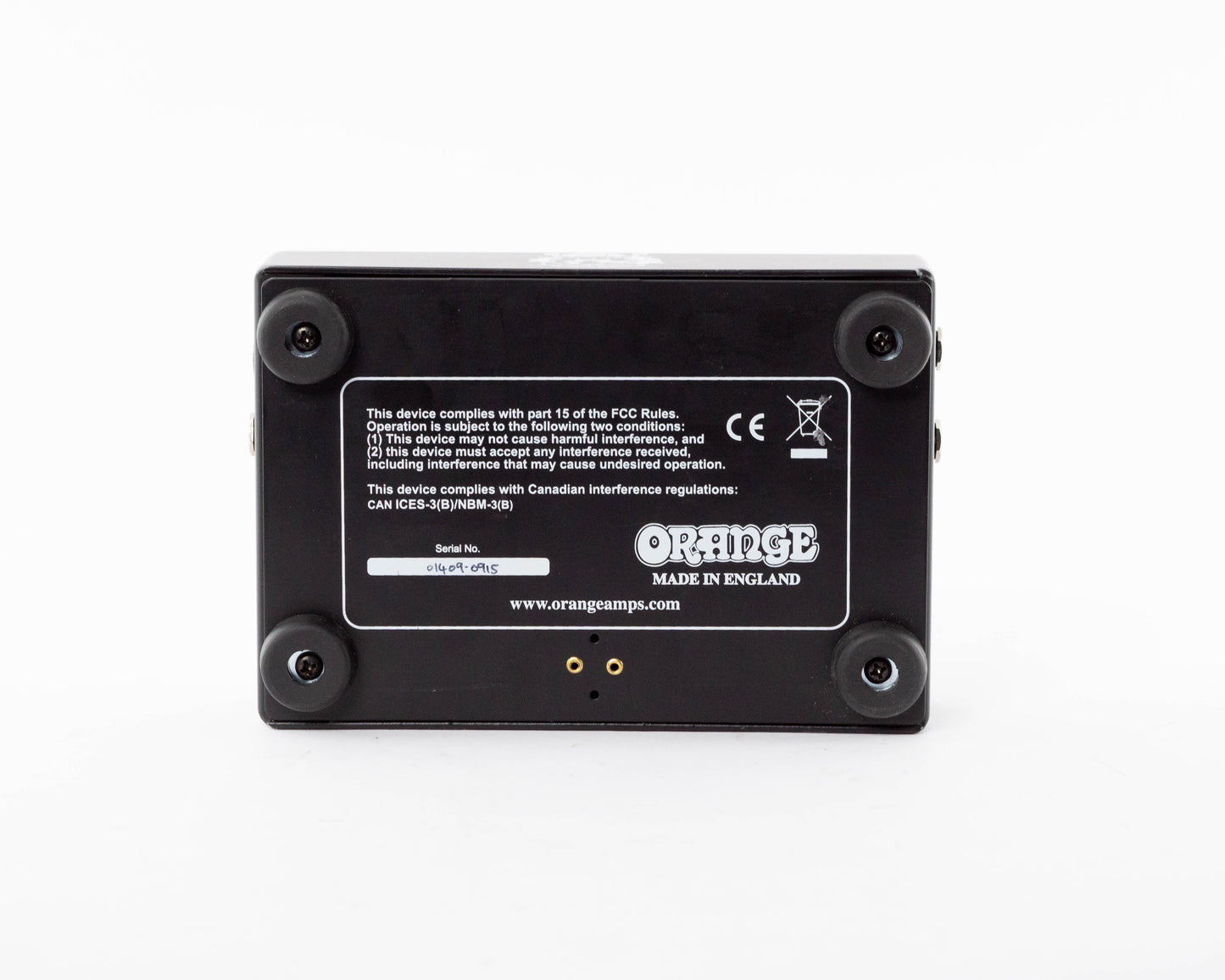 Orange Bax Bangeetar Guitar Pre-EQ Pedal