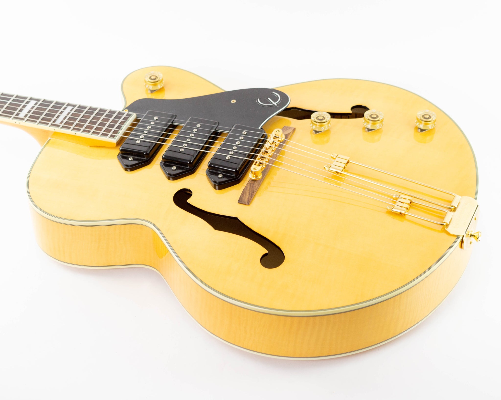 Epiphone Zephyr Blues Deluxe 1999 Natural | Tonebay