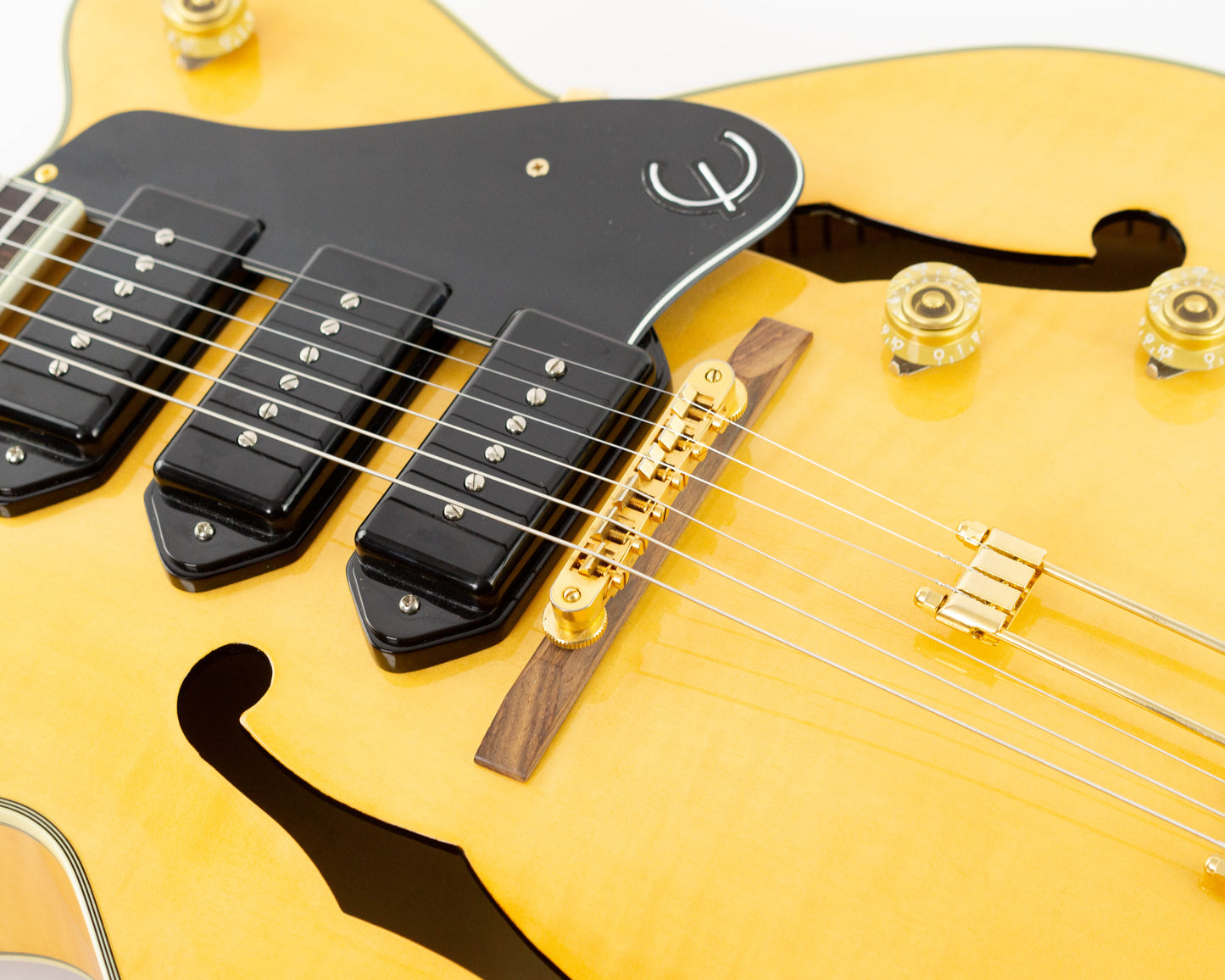 Epiphone Zephyr Blues Deluxe 1999 Natural | Tonebay