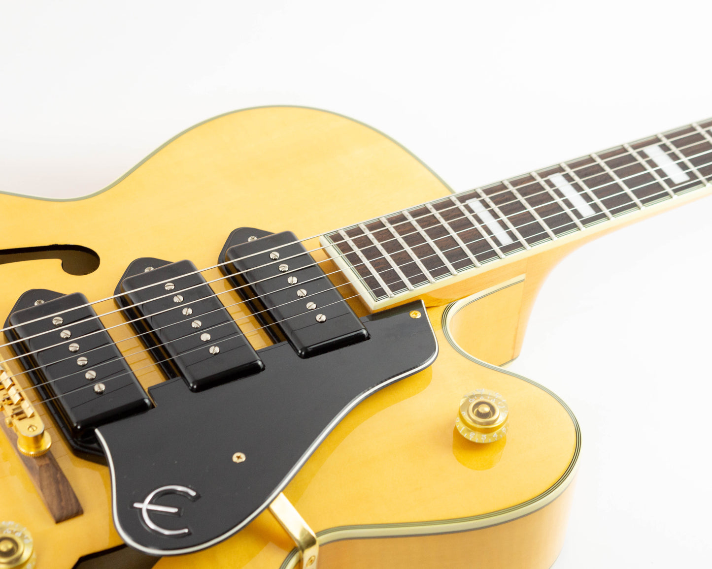 Epiphone Zephyr Blues Deluxe 1999 Natural | Tonebay