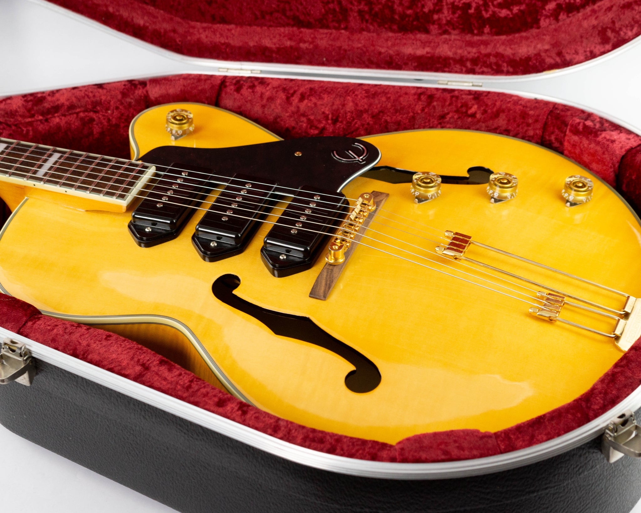 Epiphone Zephyr Blues Deluxe 1999 Natural | Tonebay