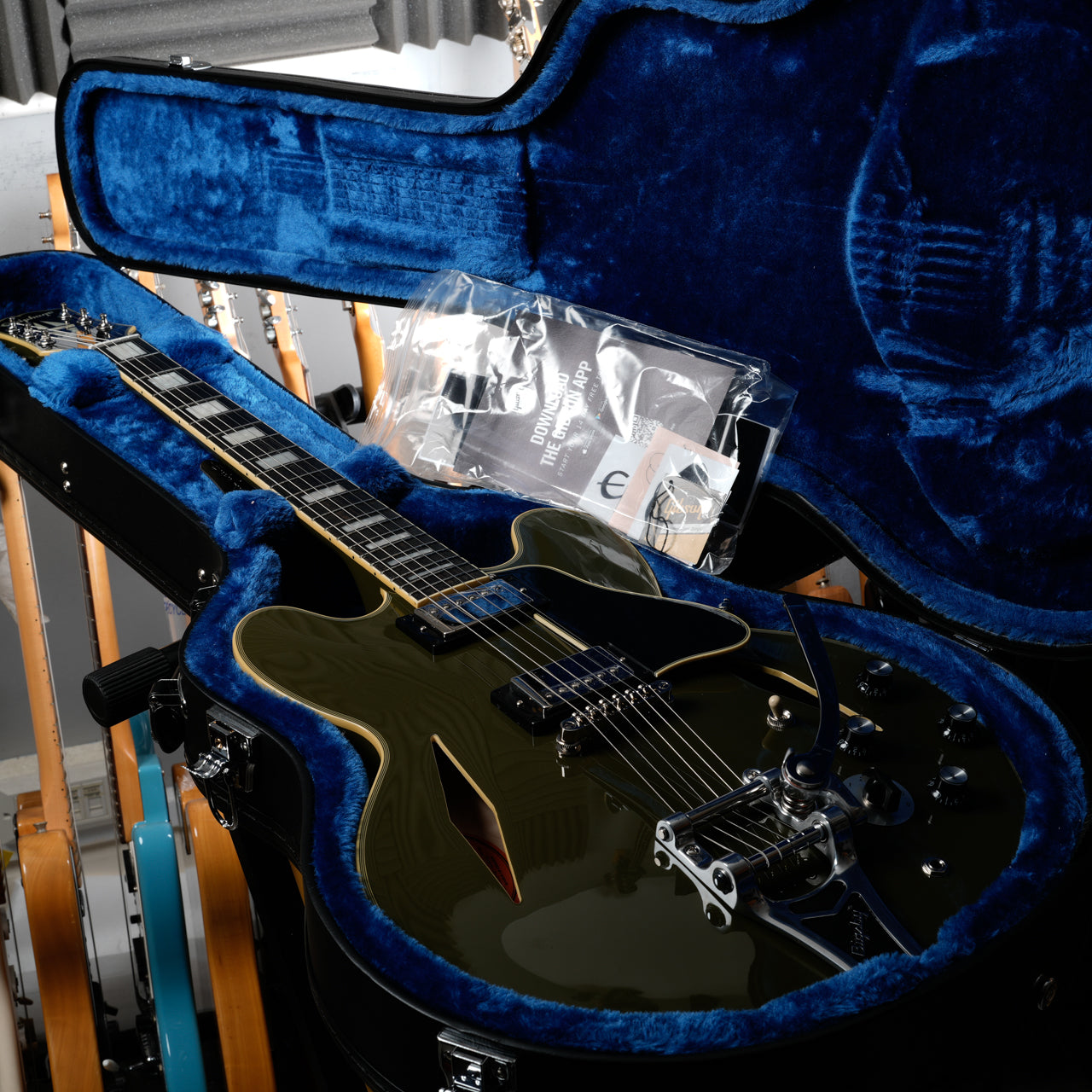 Epiphone Shinichi Ubukata Signature ES-355 2023 - Present - Olive Green | Tonebay