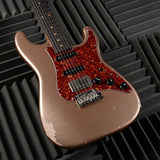 Suhr Classic S Antique Roasted HSS 2023 - Firemist Gold | Tonebay