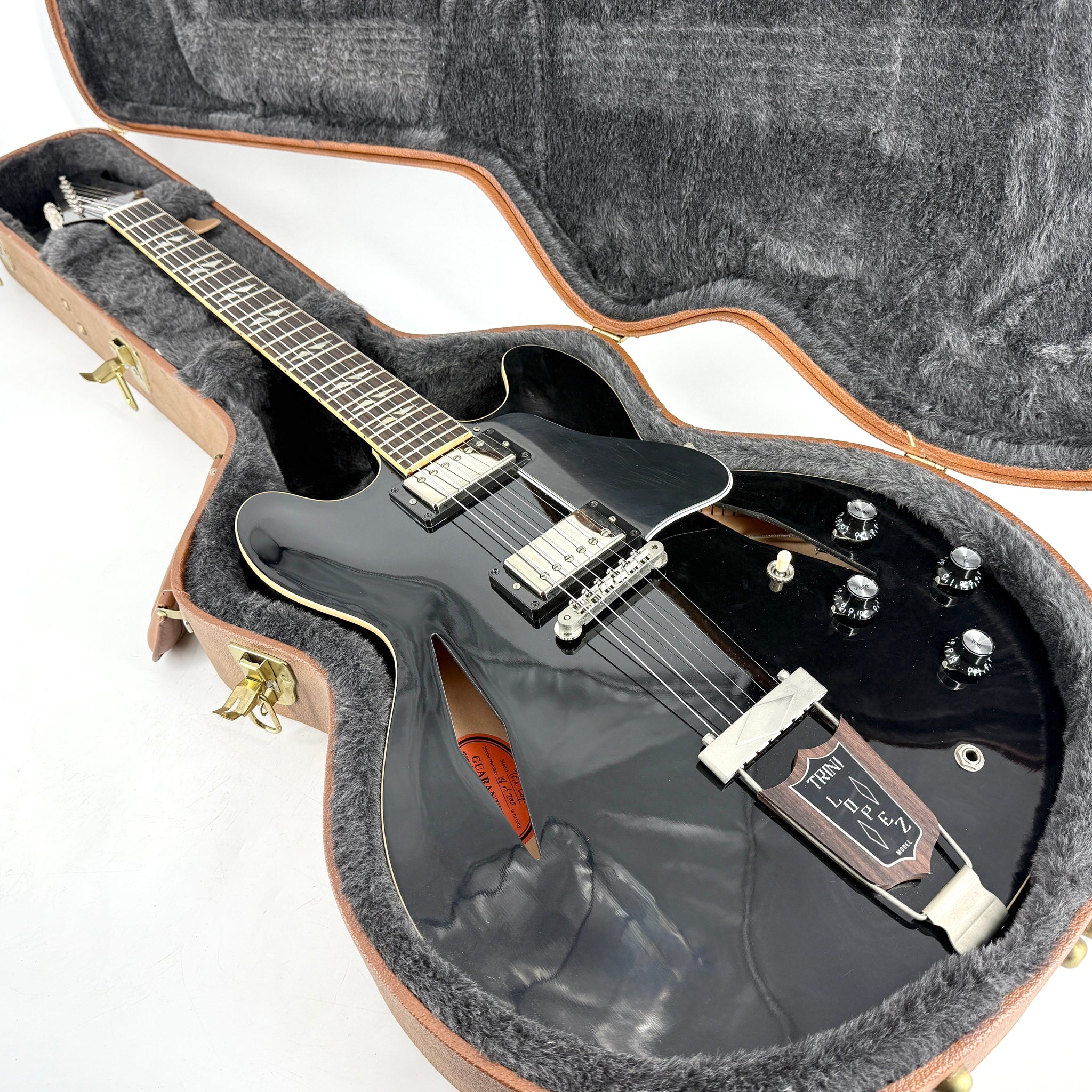 2015 Gibson Limited Edition Trini Lopez ES-335 - Ebony | Tonebay