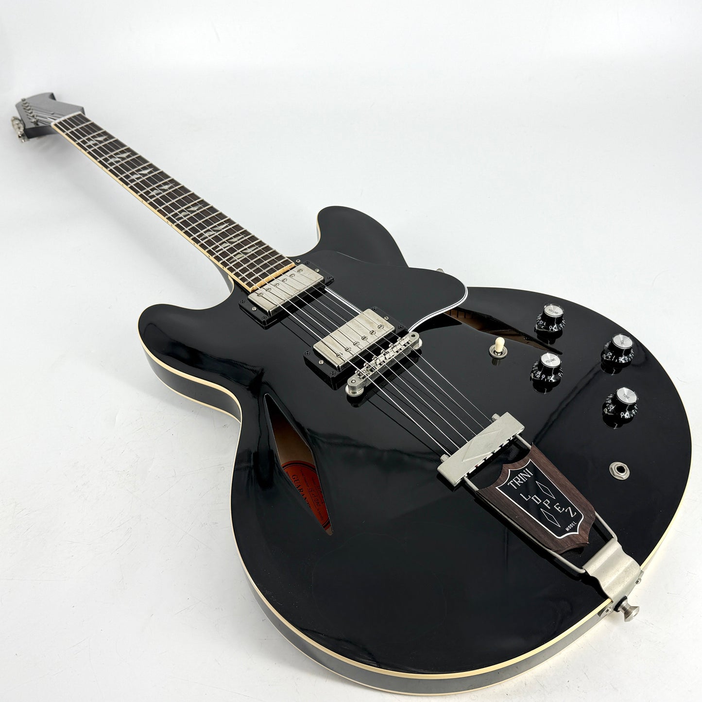 2015 Gibson Limited Edition Trini Lopez ES-335 - Ebony Default Title | Tonebay