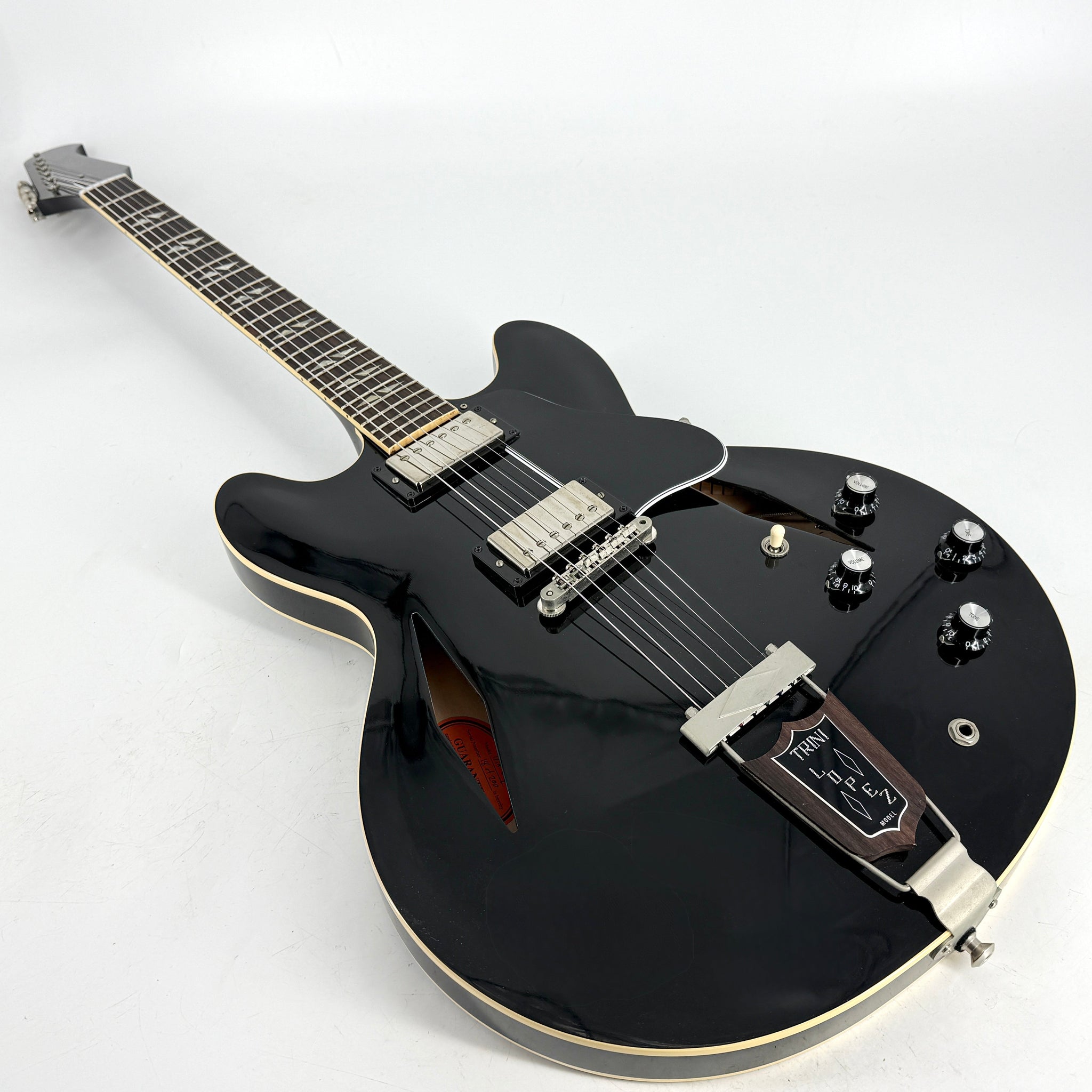 2015 Gibson Limited Edition Trini Lopez ES-335 - Ebony Default Title | Tonebay