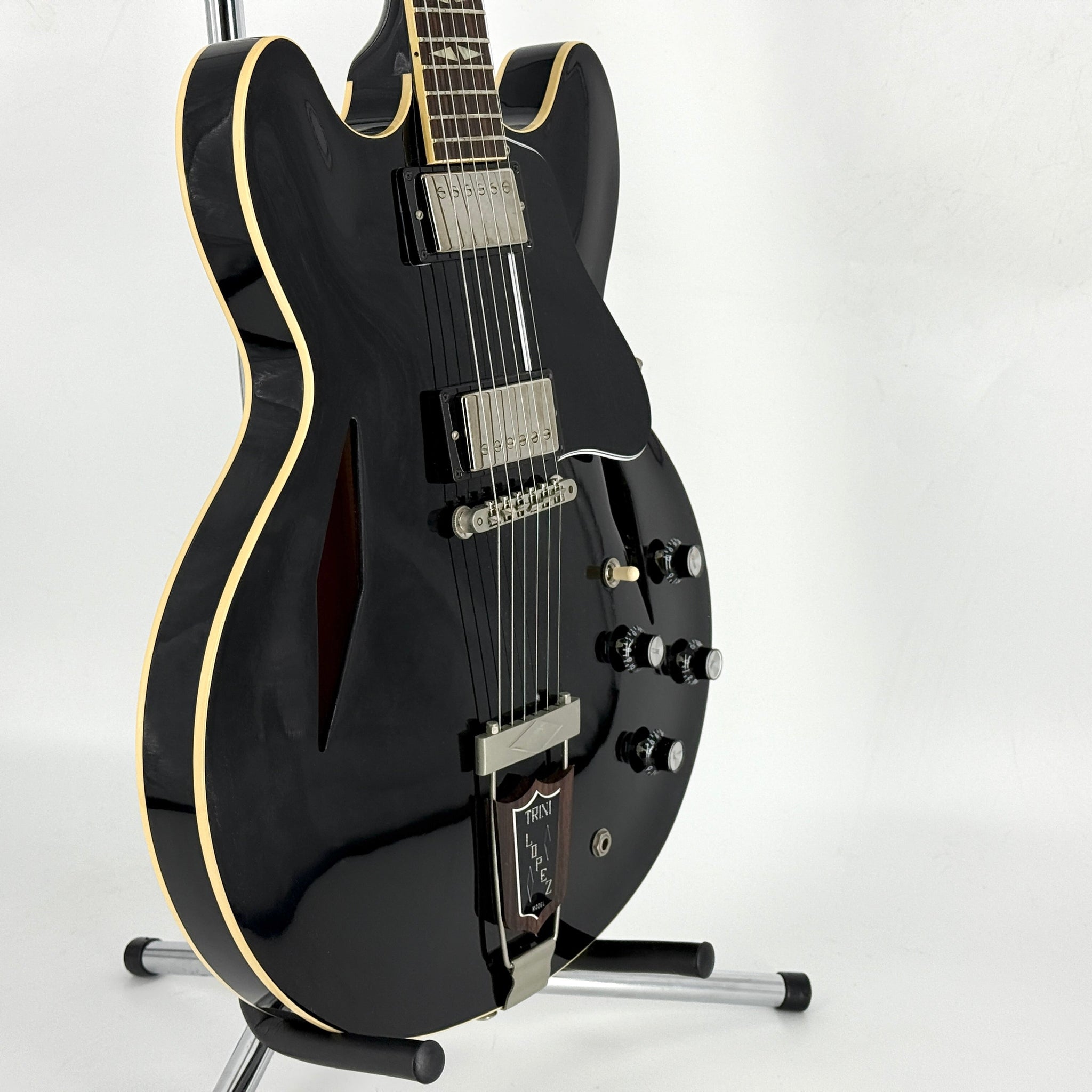 2015 Gibson Limited Edition Trini Lopez ES-335 - Ebony | Tonebay