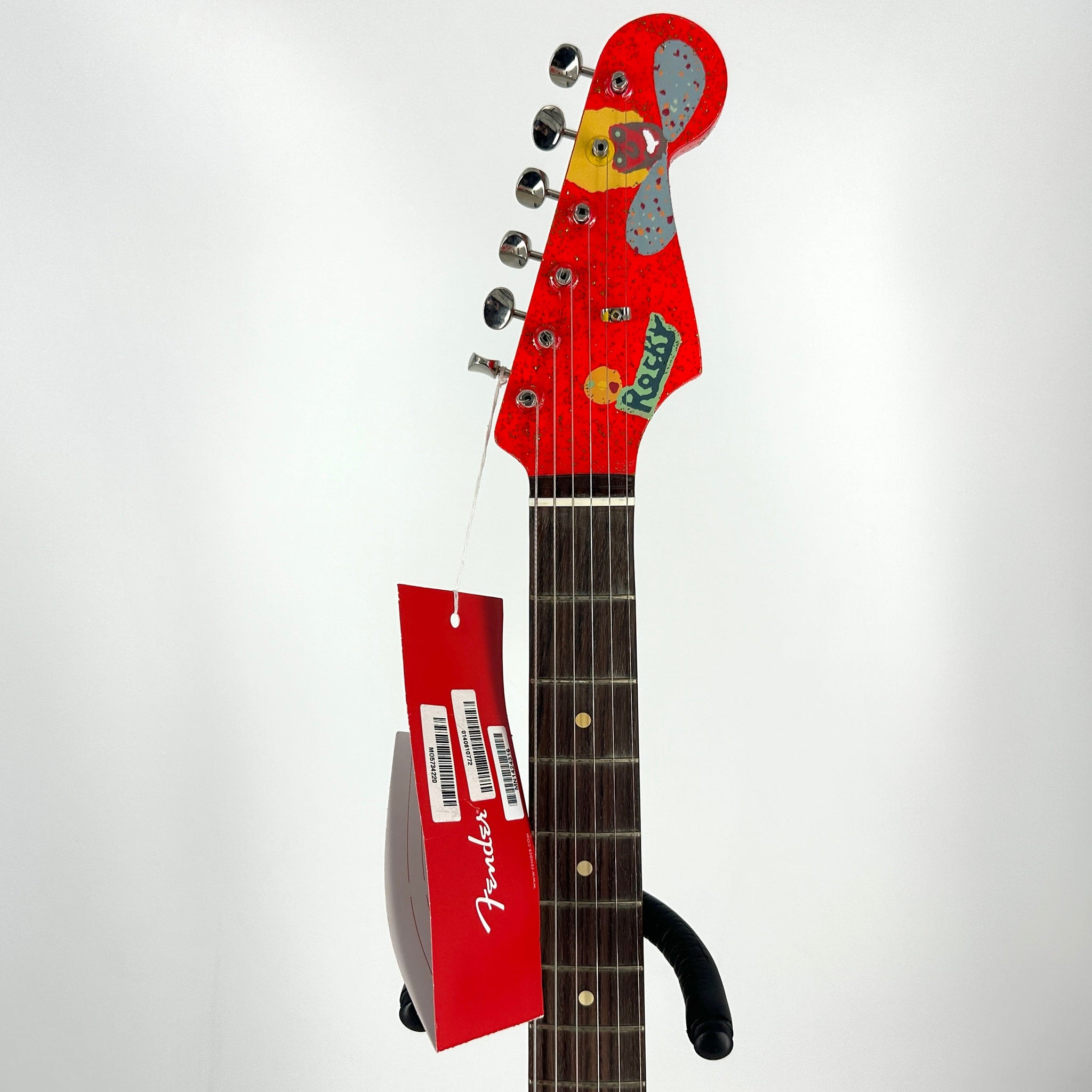 2022 Fender Artist Series George Harrison Rocky Stratocaster - Sonic Blue / Custom Art | Tonebay