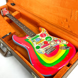 2022 Fender Artist Series George Harrison Rocky Stratocaster - Sonic Blue / Custom Art | Tonebay