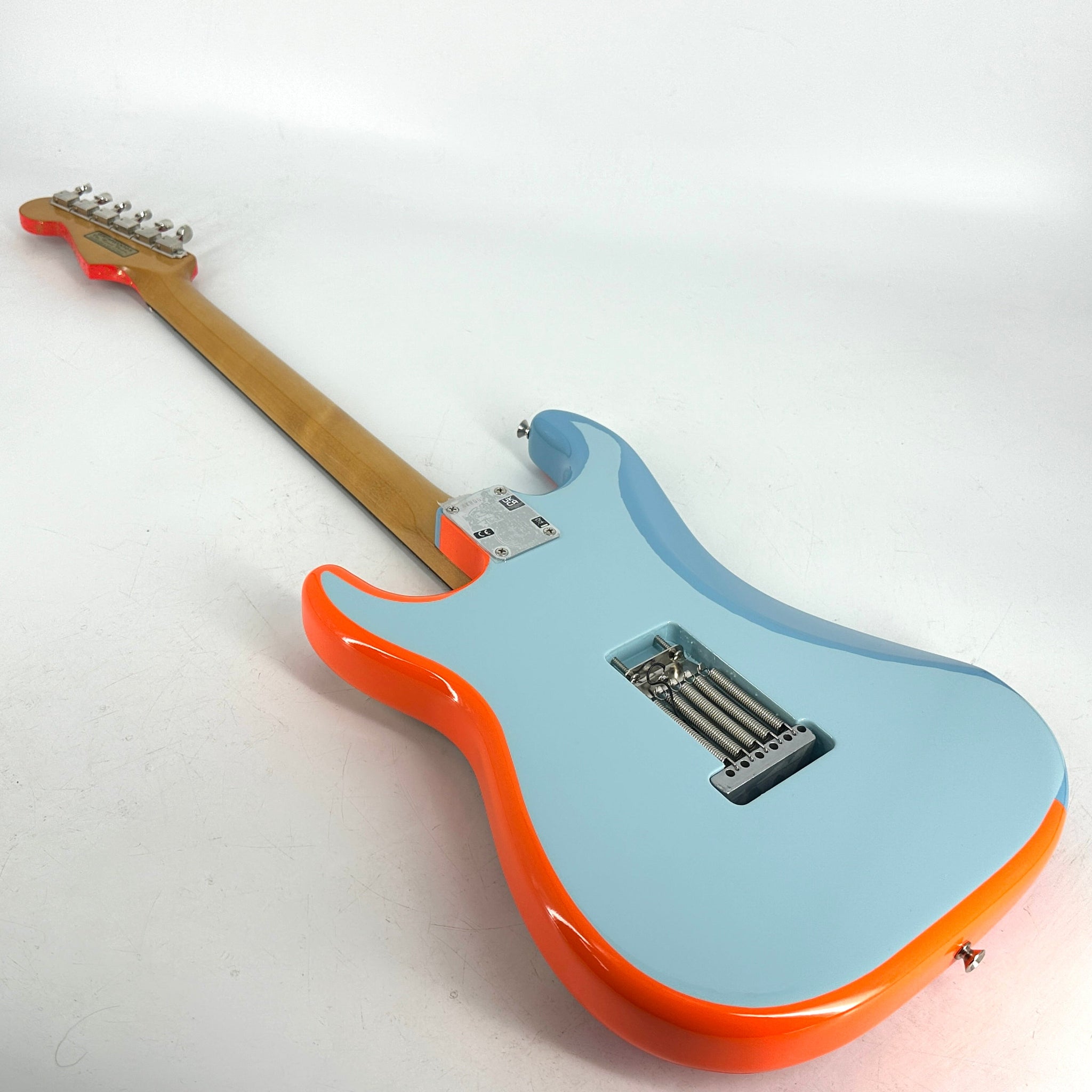2022 Fender Artist Series George Harrison Rocky Stratocaster - Sonic Blue / Custom Art | Tonebay