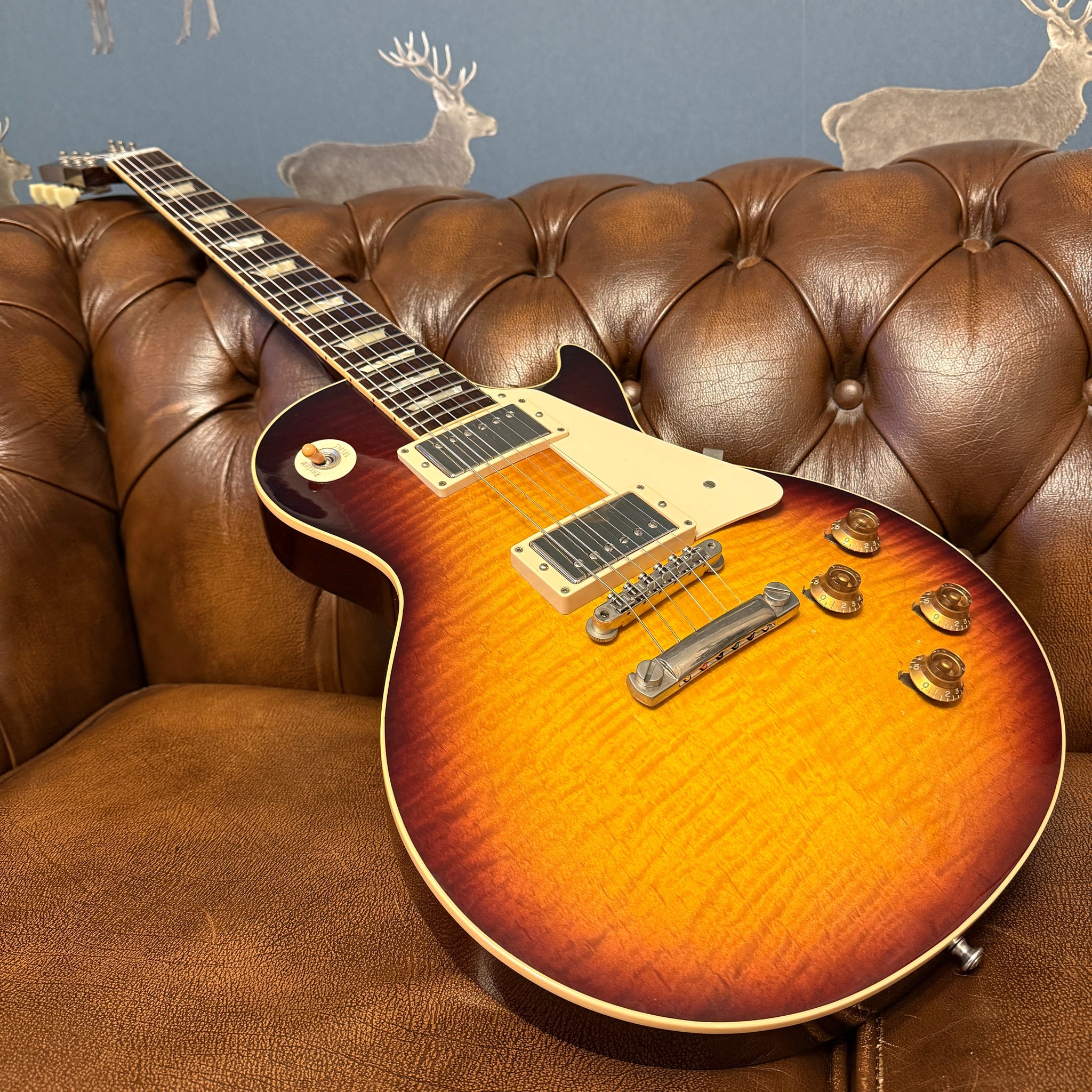 2010 Gibson Custom Shop 1959 Reissue Les Paul - Faded Tobacco Burst | Tonebay