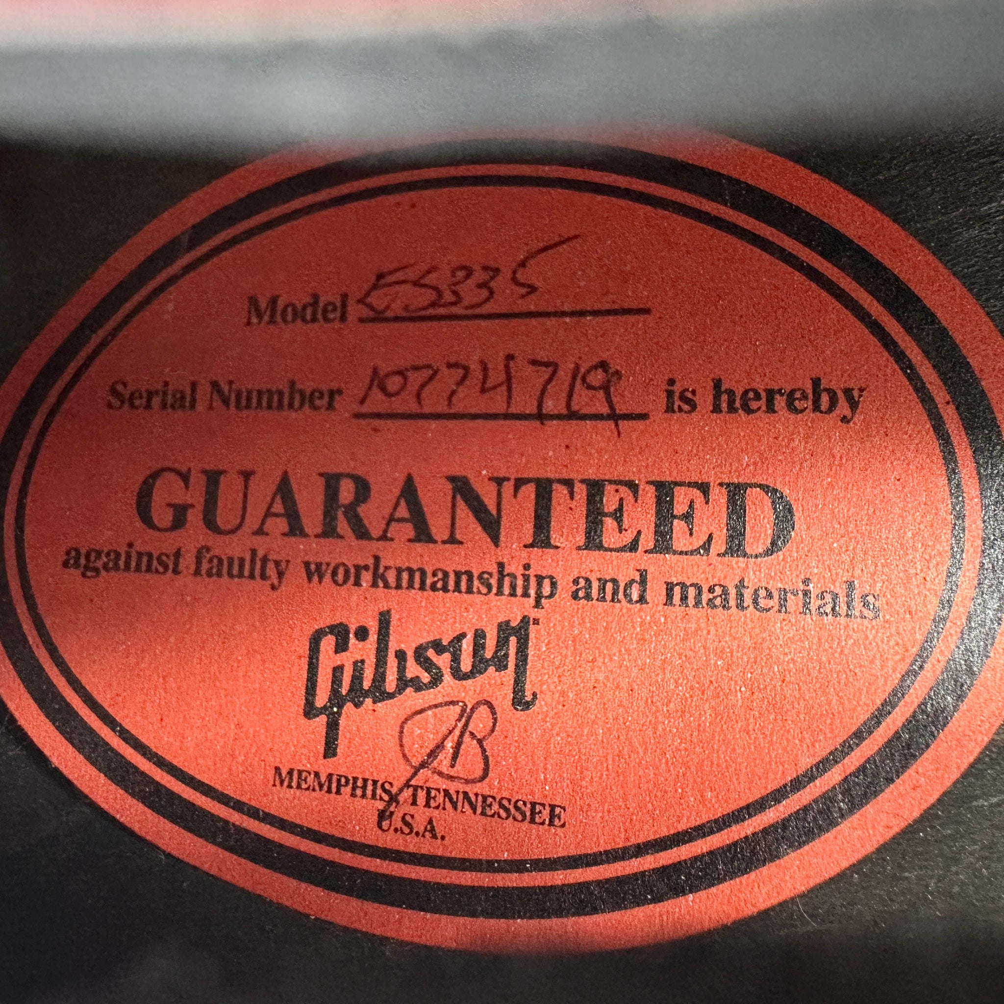 2014 Gibson ES-335 - Cherry Red | Tonebay