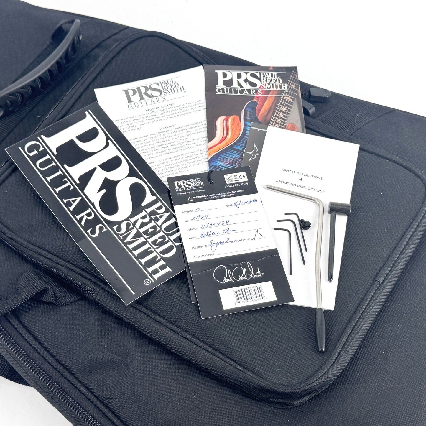 2020 PRS CE-24 Standard Satin - Antique White | Tonebay