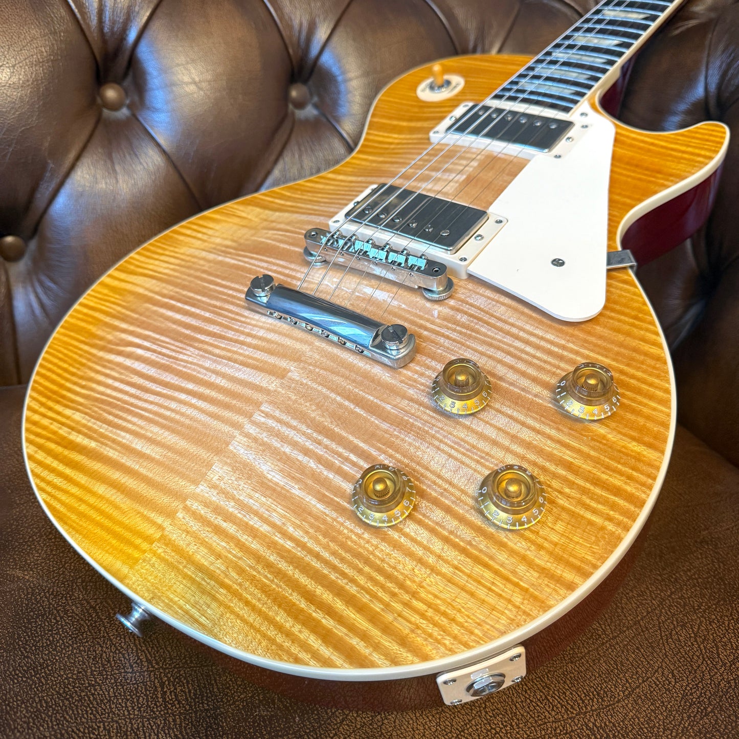 2024 Gibson Les Paul Standard 50s Custom Shop Top – Lemon Burst | Tonebay