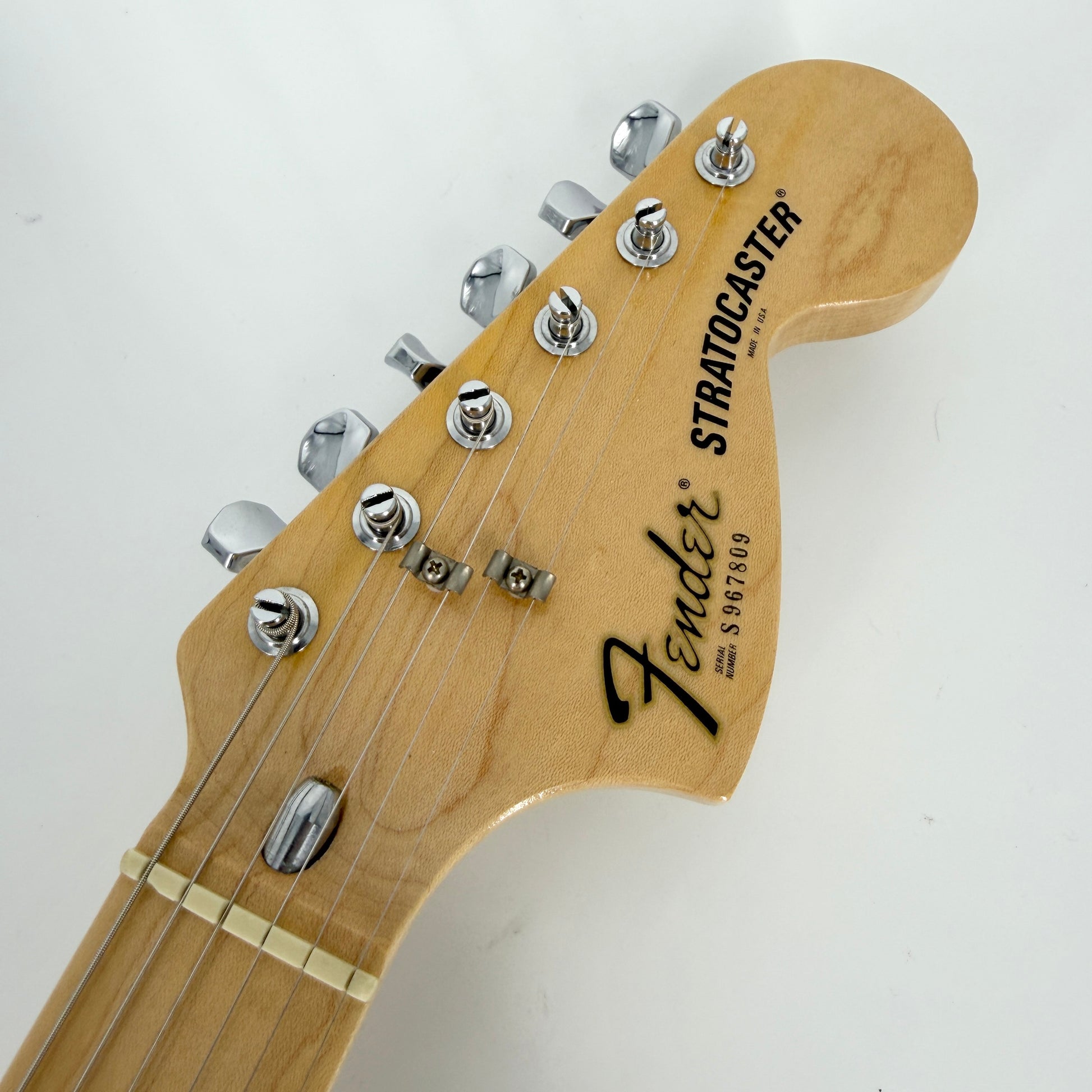 1981 Fender American International Series Hardtail Stratocaster – Maui Blue