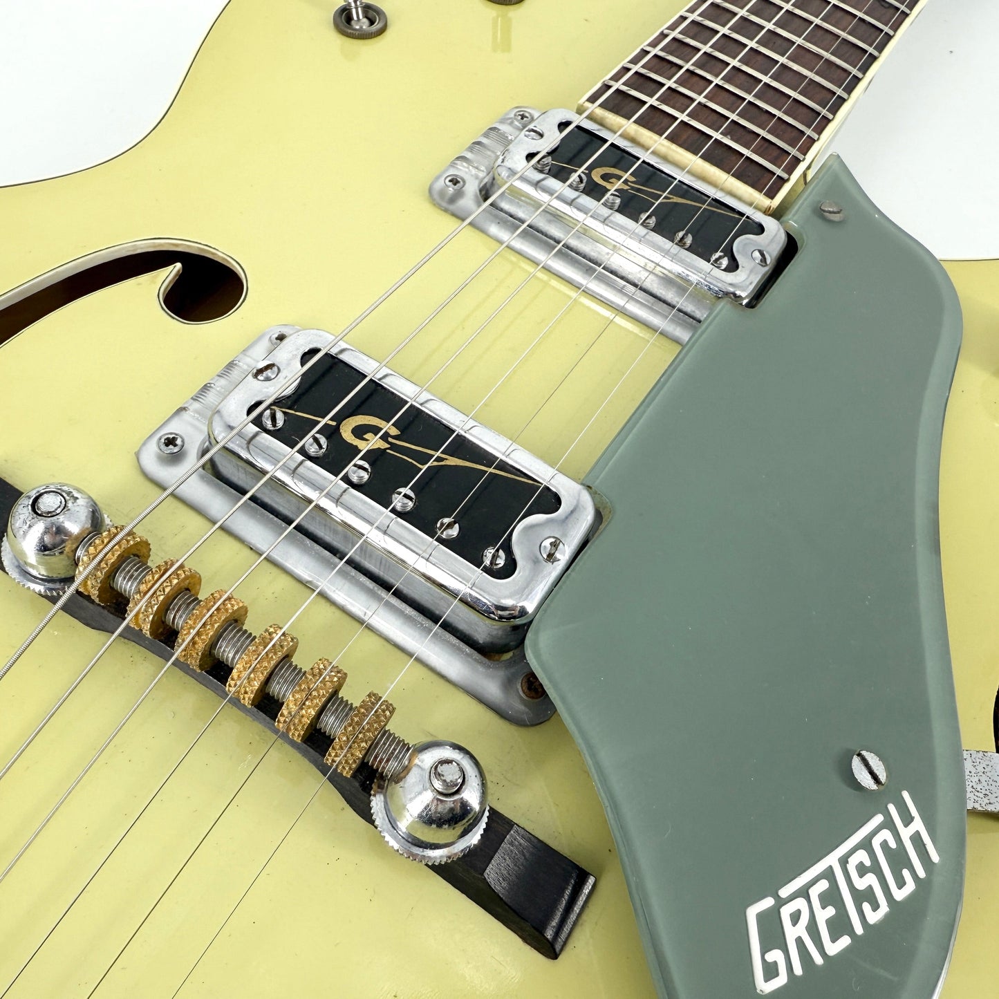 1969 Gretsch 6118 Double Anniversary - 2 Tone Smoked Green | Tonebay