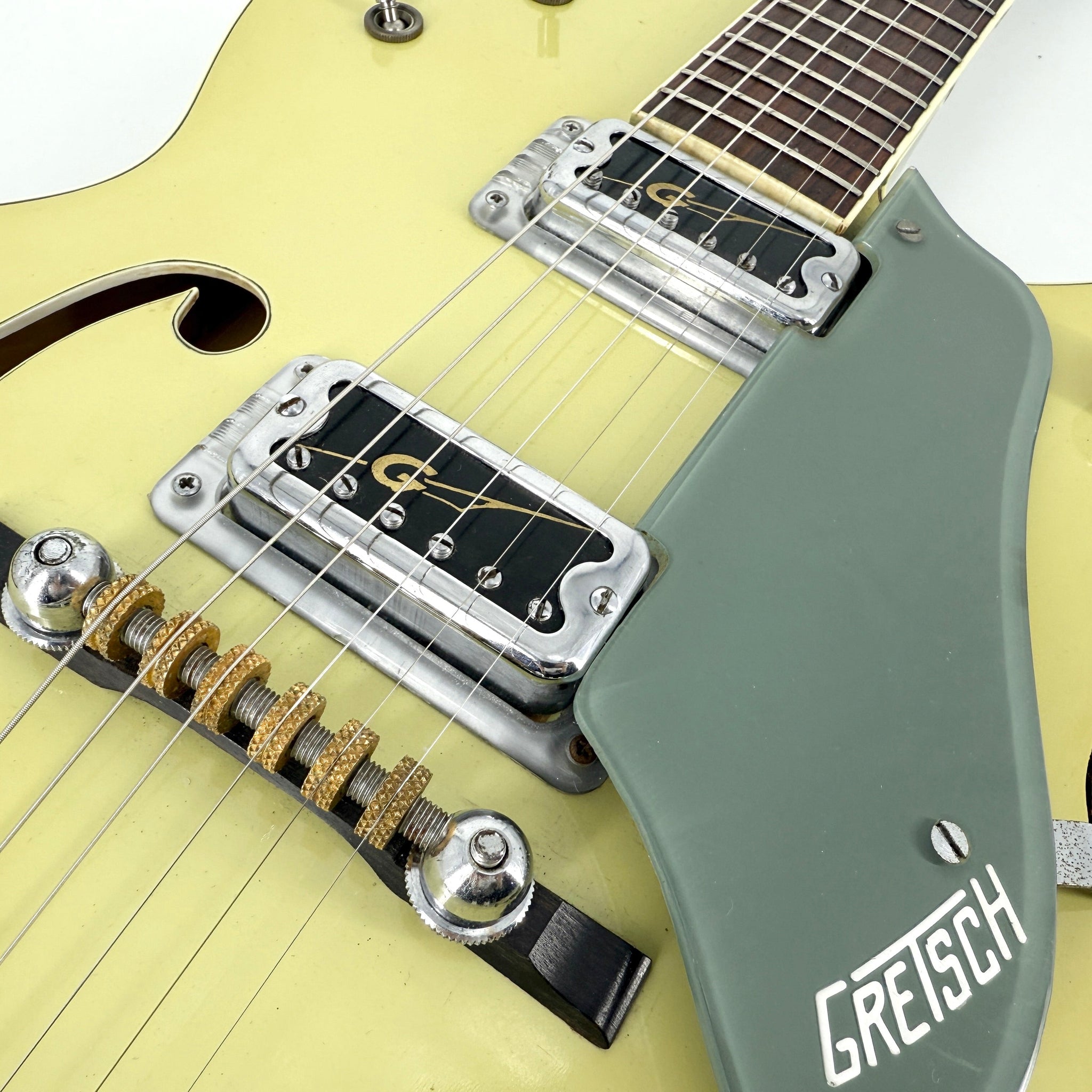 1969 Gretsch 6118 Double Anniversary - 2 Tone Smoked Green | Tonebay