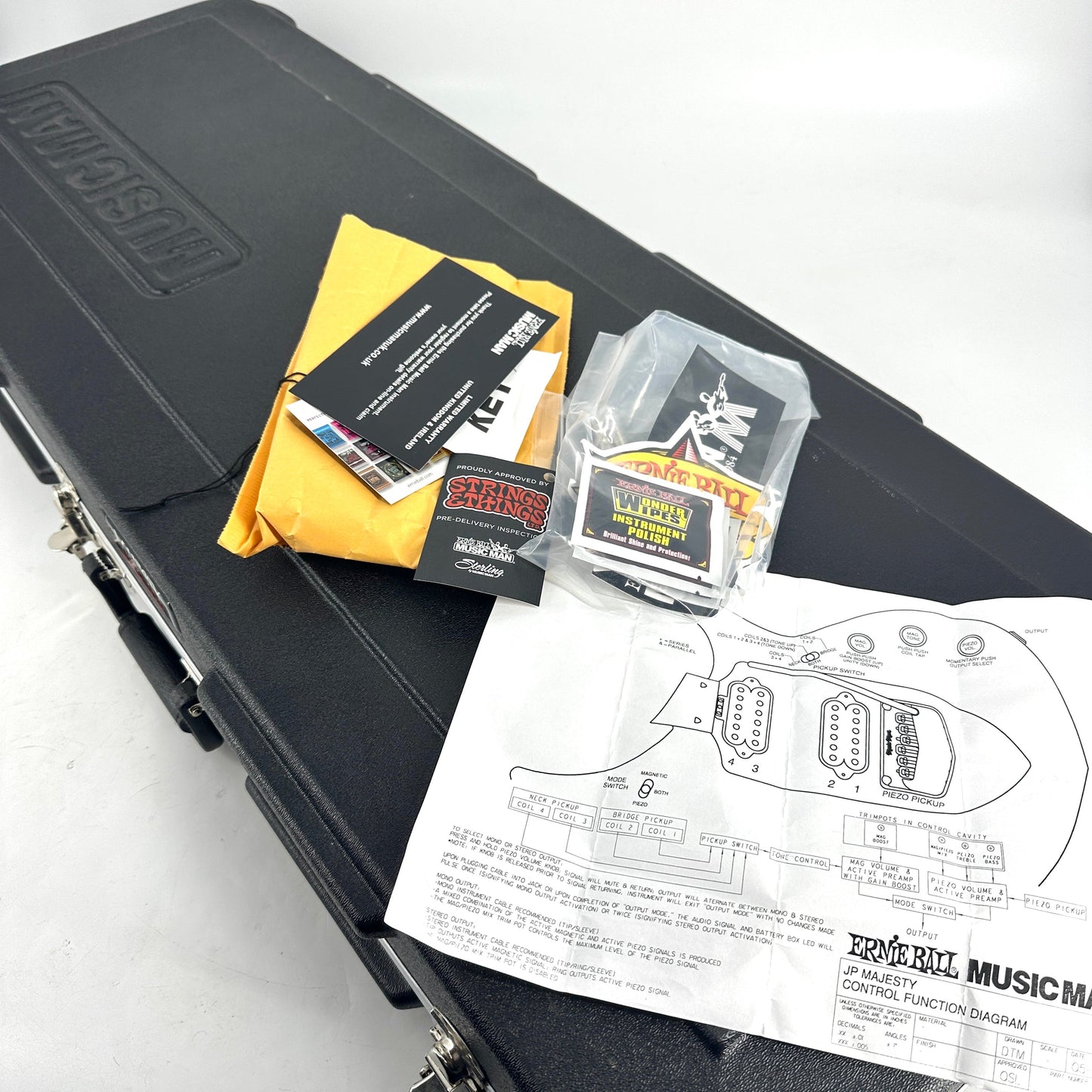 2015 Ernie Ball Music Man John Petrucci 6 Majesty - Siberian Sapphire | Tonebay