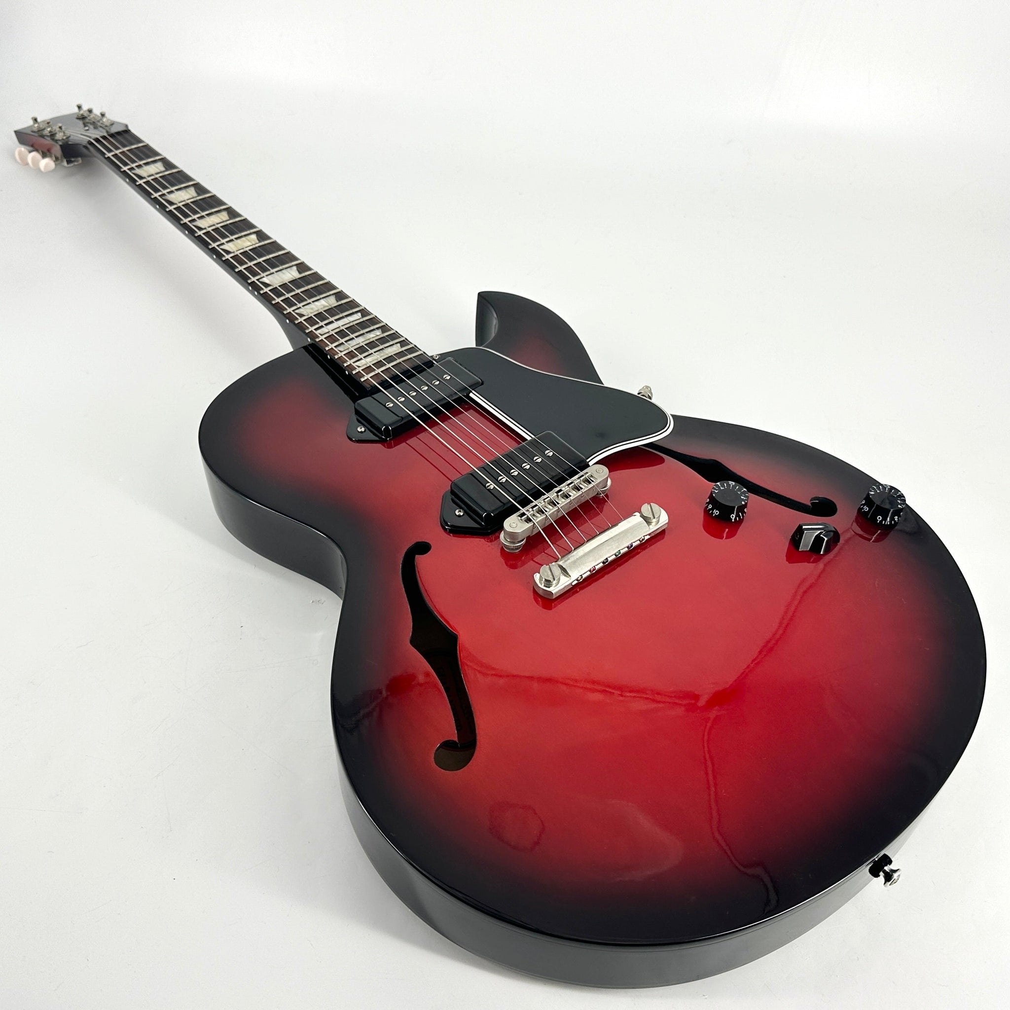2014 Gibson Billie Joe Armstrong Limited Edition ES-137 - Black Cherry Burst Default Title | Tonebay