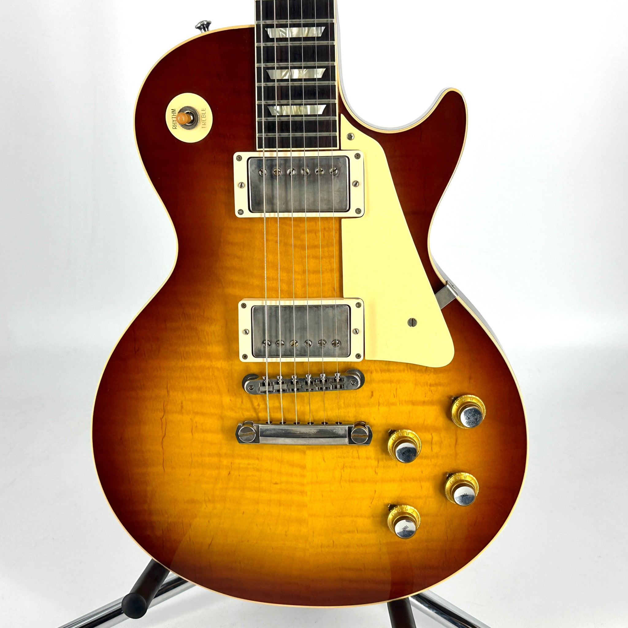2021 Gibson Les Paul Custom Shop 60th Anniversary 1960 Reissue V2 - R0 - Tomato Soup Burst | Tonebay