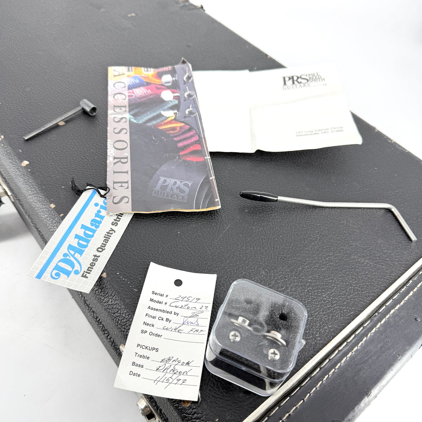 1997 PRS Custom 22 – Vintage Yellow | Tonebay