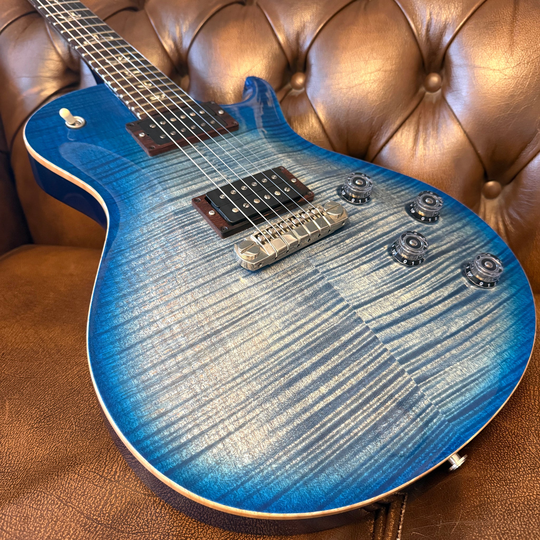 2012 PRS Chris Henderson Signature 10 Top - Faded Blue Burst | Tonebay