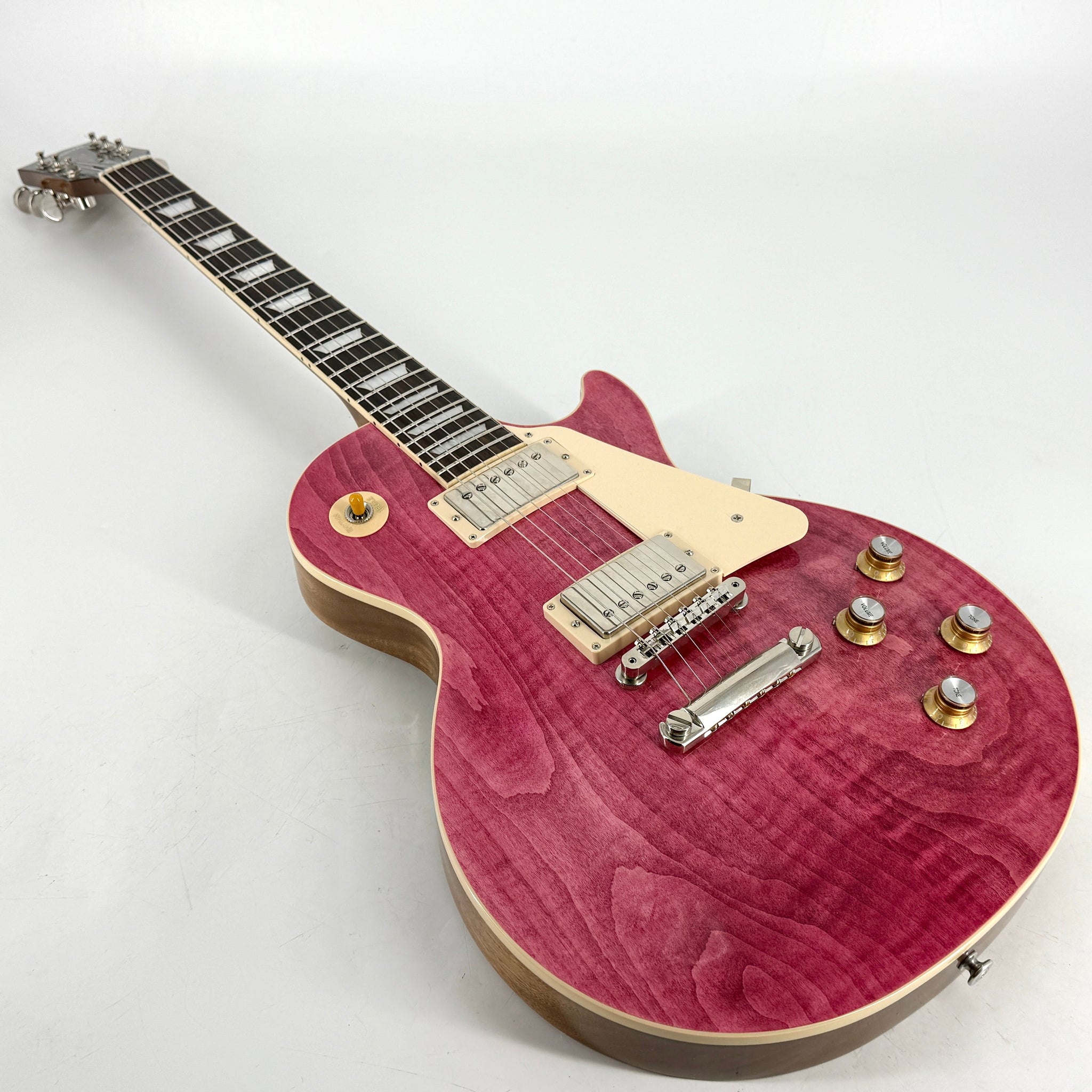 2023 Gibson Les Paul Standard 60’s Figured – Translucent Fuchsia Default Title | Tonebay