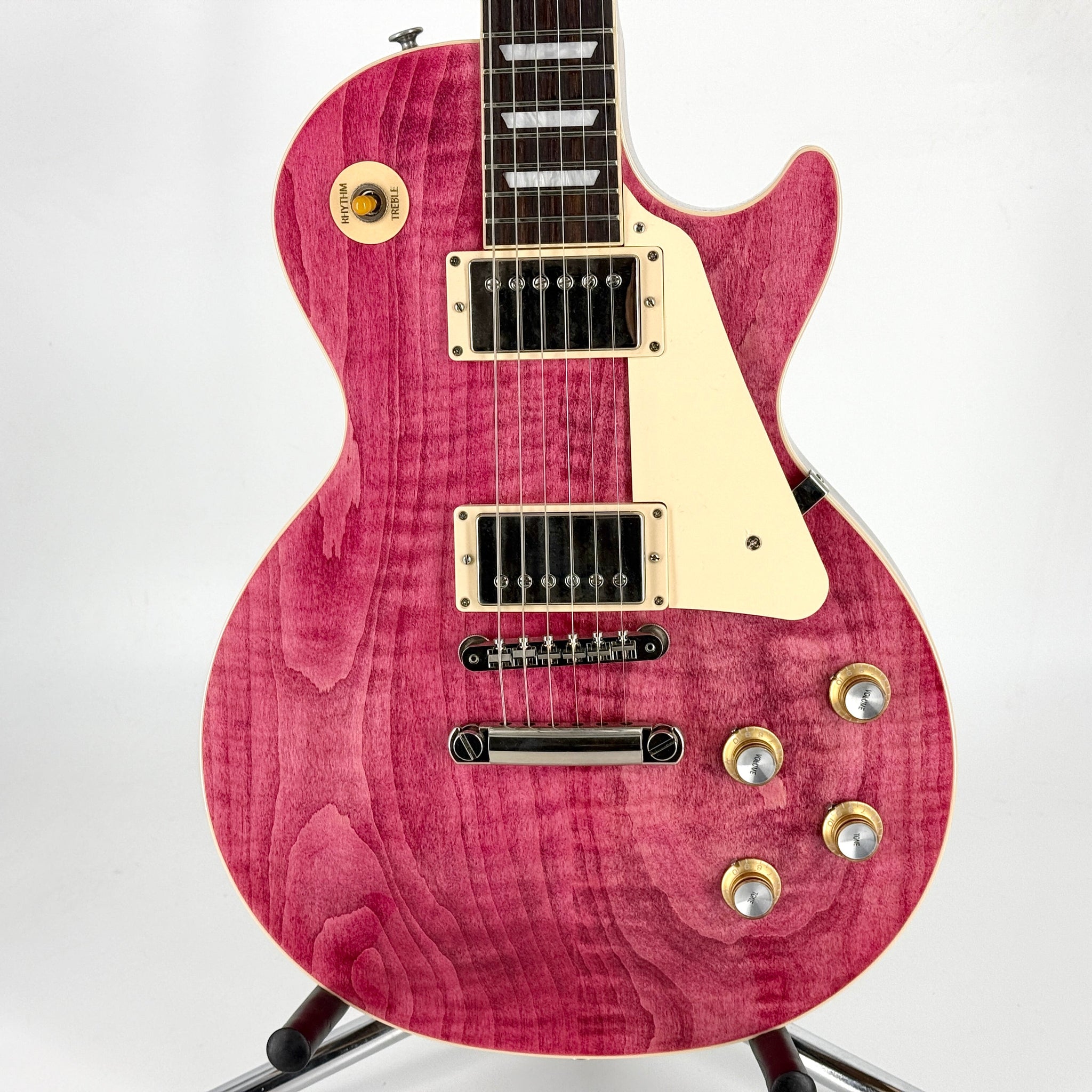 2023 Gibson Les Paul Standard 60’s Figured – Translucent Fuchsia | Tonebay