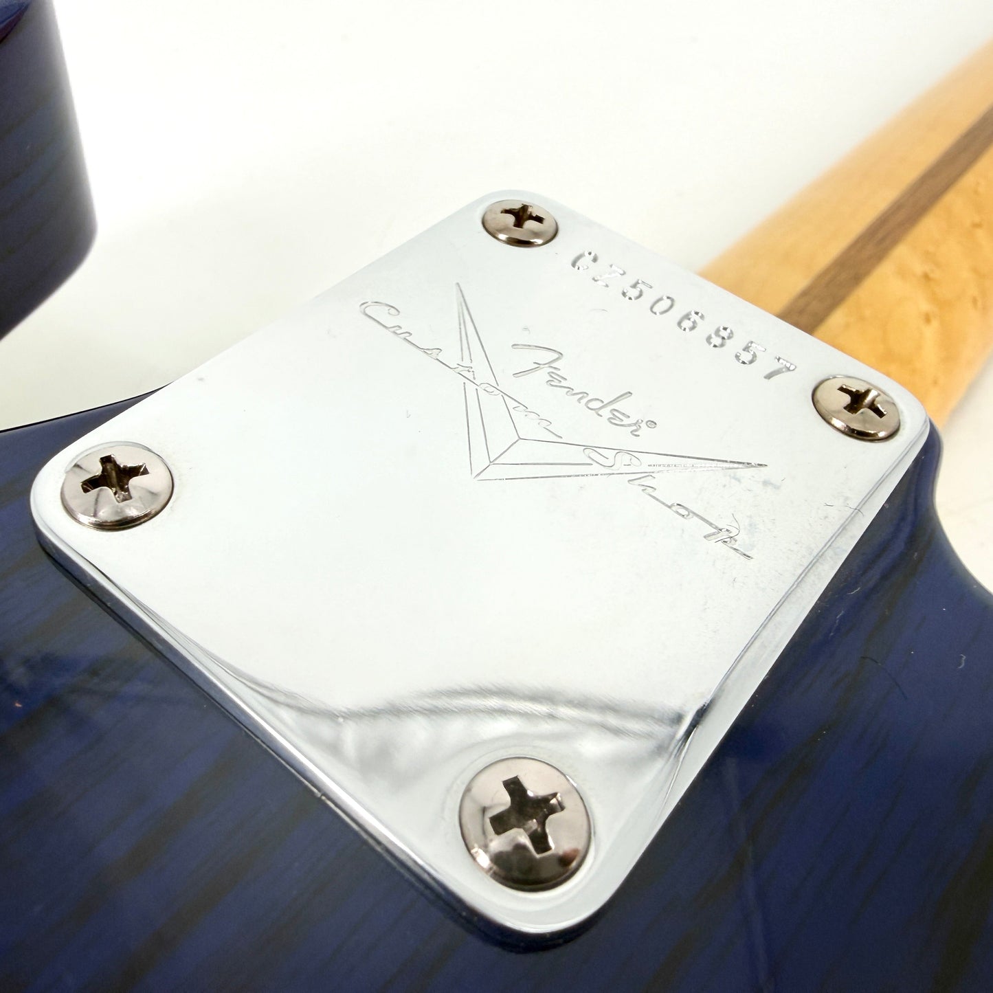 2007 Fender Custom Shop Custom Classic Telecaster - Cobalt Blue Transparent | Tonebay