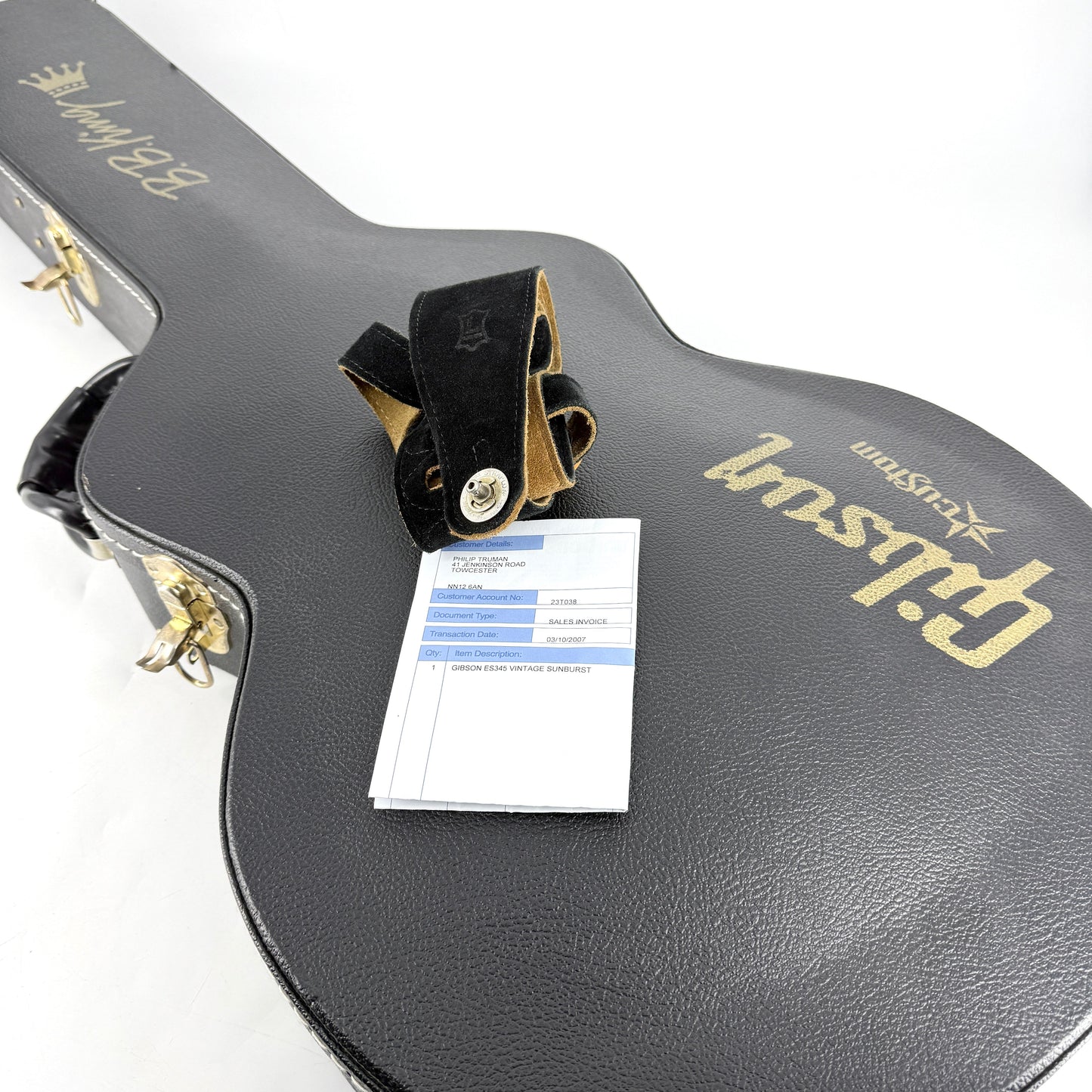 2007 Gibson ES-345 Stereo BB-King - Vintage Sunburst | Tonebay