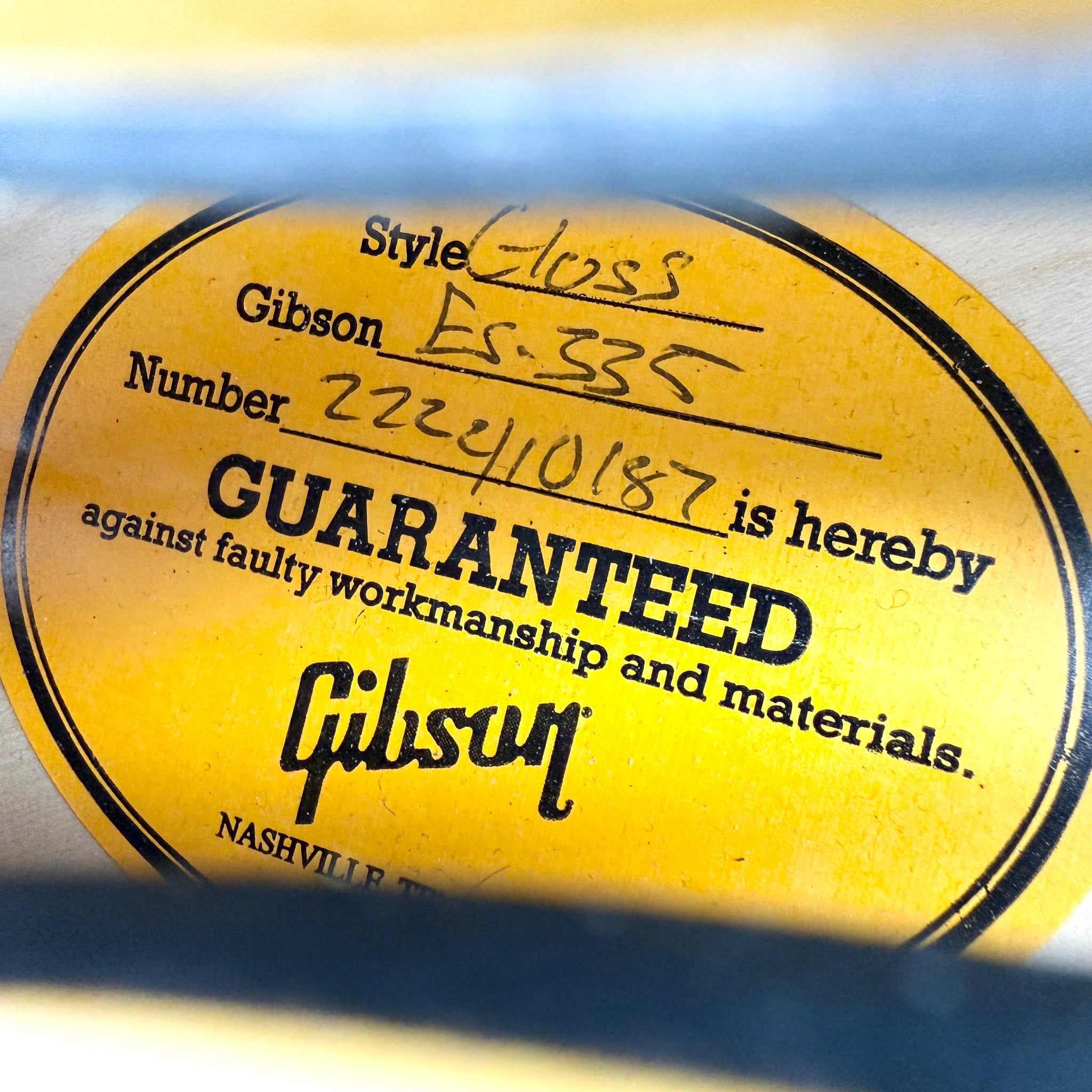 2021 Gibson ES-335 – Vintage Burst | Tonebay