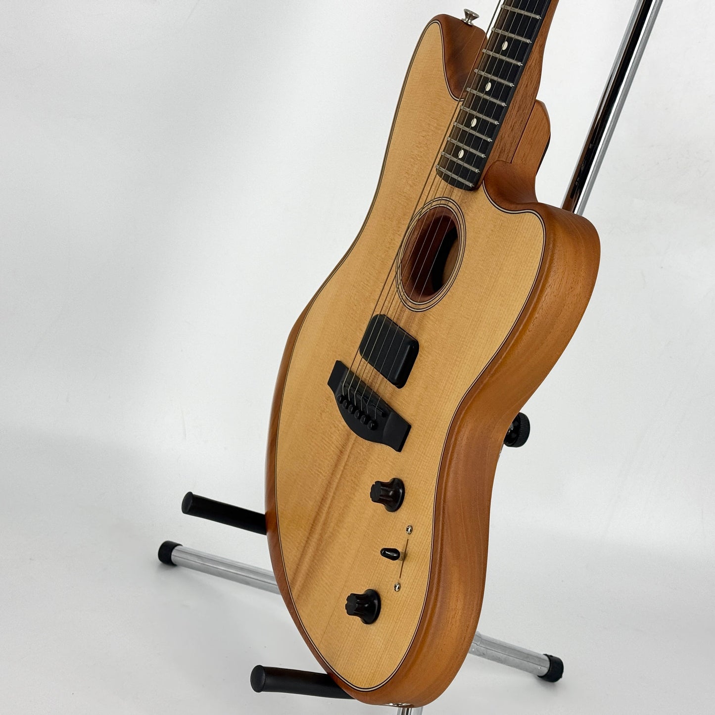 2021 Fender American Acoustasonic Jazzmaster - Natural | Tonebay