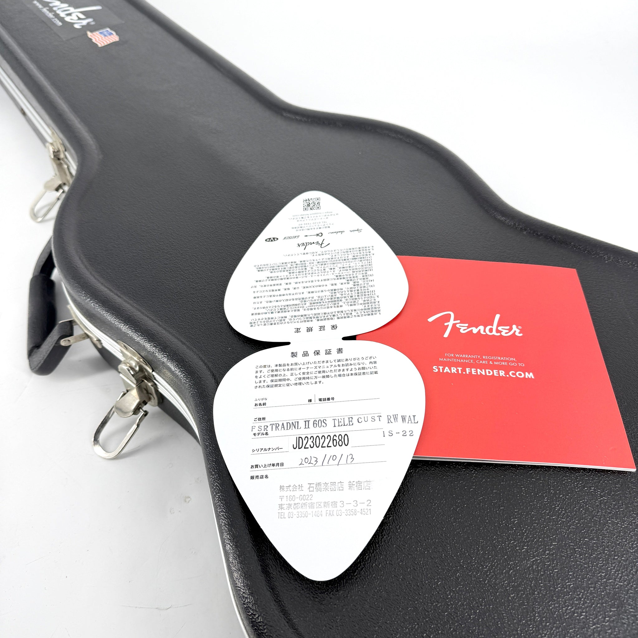 2023 Fender FSR Japan Traditional II 60's Telecaster Custom - Walnut | Tonebay