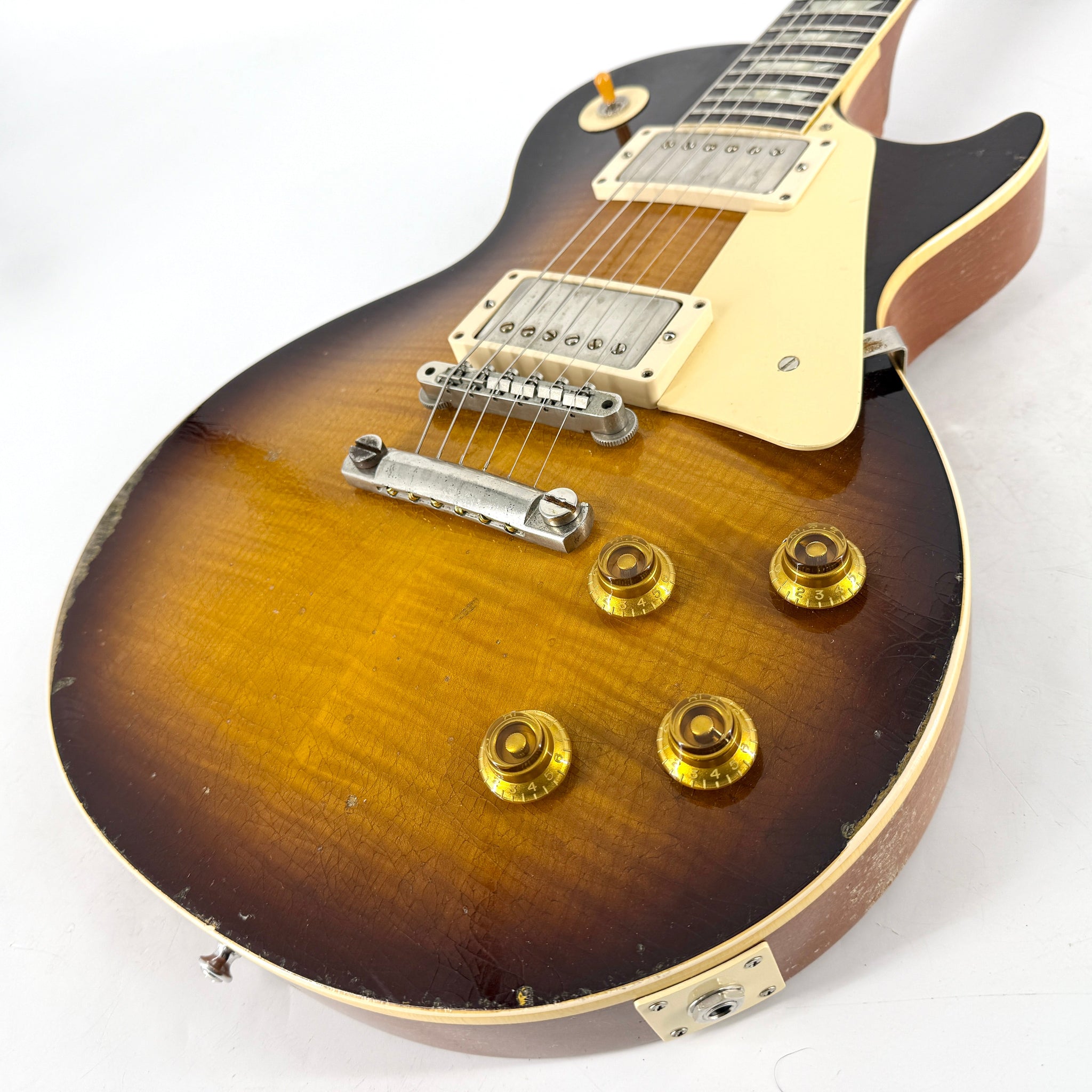 2020 Gibson Custom Murphy Lab 1959 Les Paul Ultra Heavy Aged 59 R9 - Kindred Burst | Tonebay