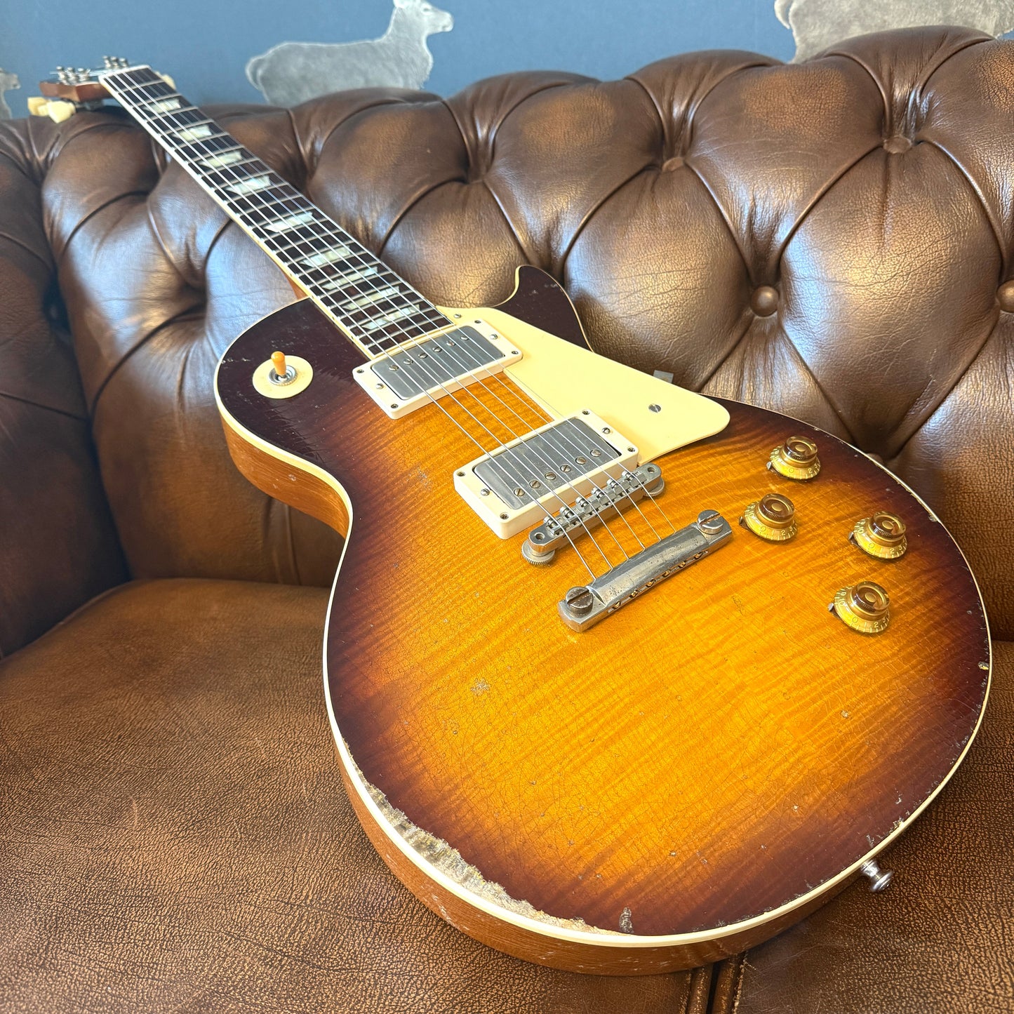 2020 Gibson Custom Murphy Lab 1959 Les Paul Ultra Heavy Aged 59 R9 - Kindred Burst | Tonebay